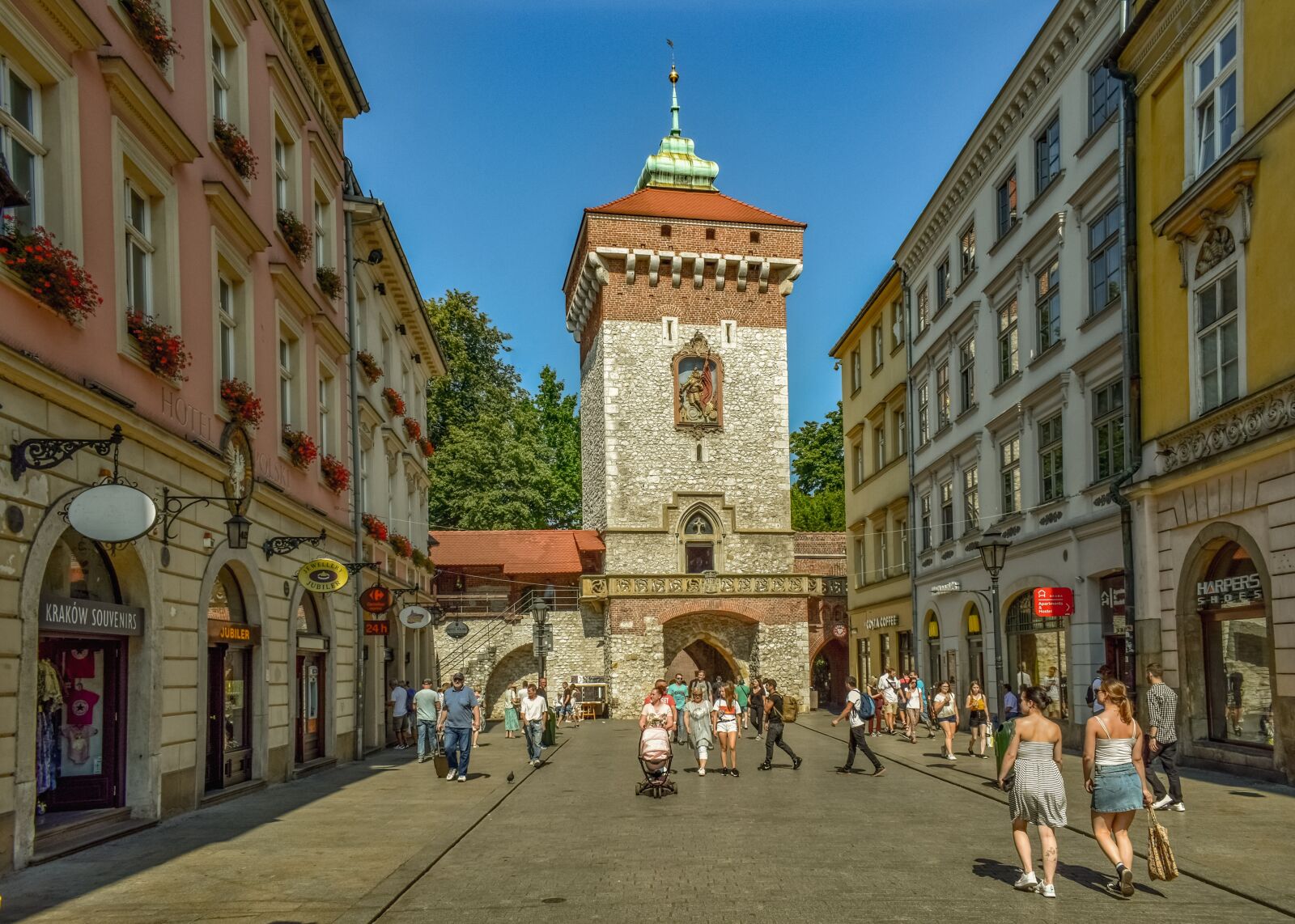 Nikon D3300 sample photo. Ulica florianska, street, tourism photography