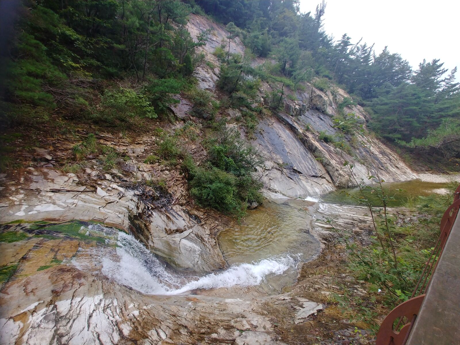LG M-V300S sample photo. Waterfall, valley, korea photography
