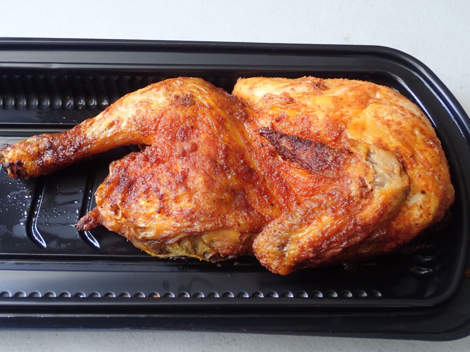 Olympus TG-5 sample photo. Chicken, food, dinner photography