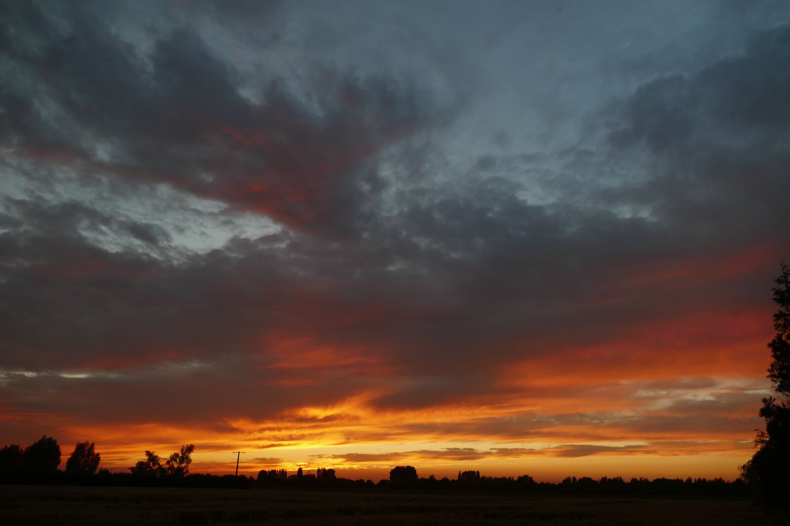 Panasonic Lumix DMC-FZ1000 sample photo. Sunset, sky, clouds photography