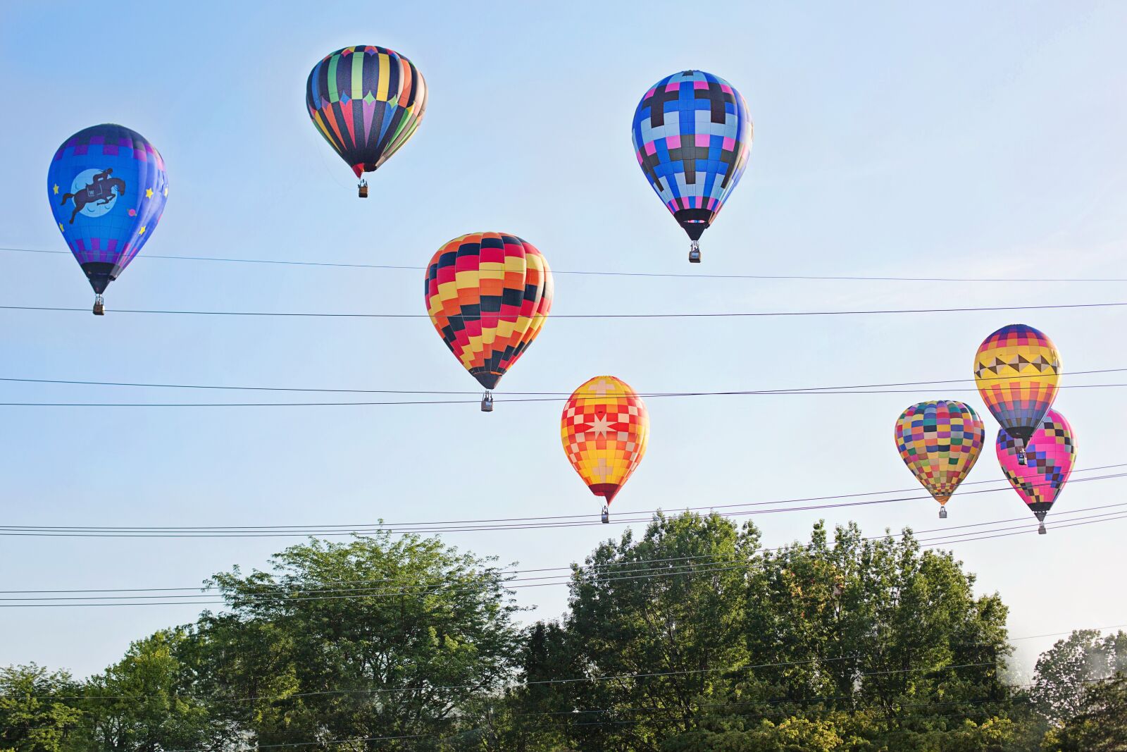 Canon EF 50mm F1.4 USM sample photo. Hot air balloons, colorful photography