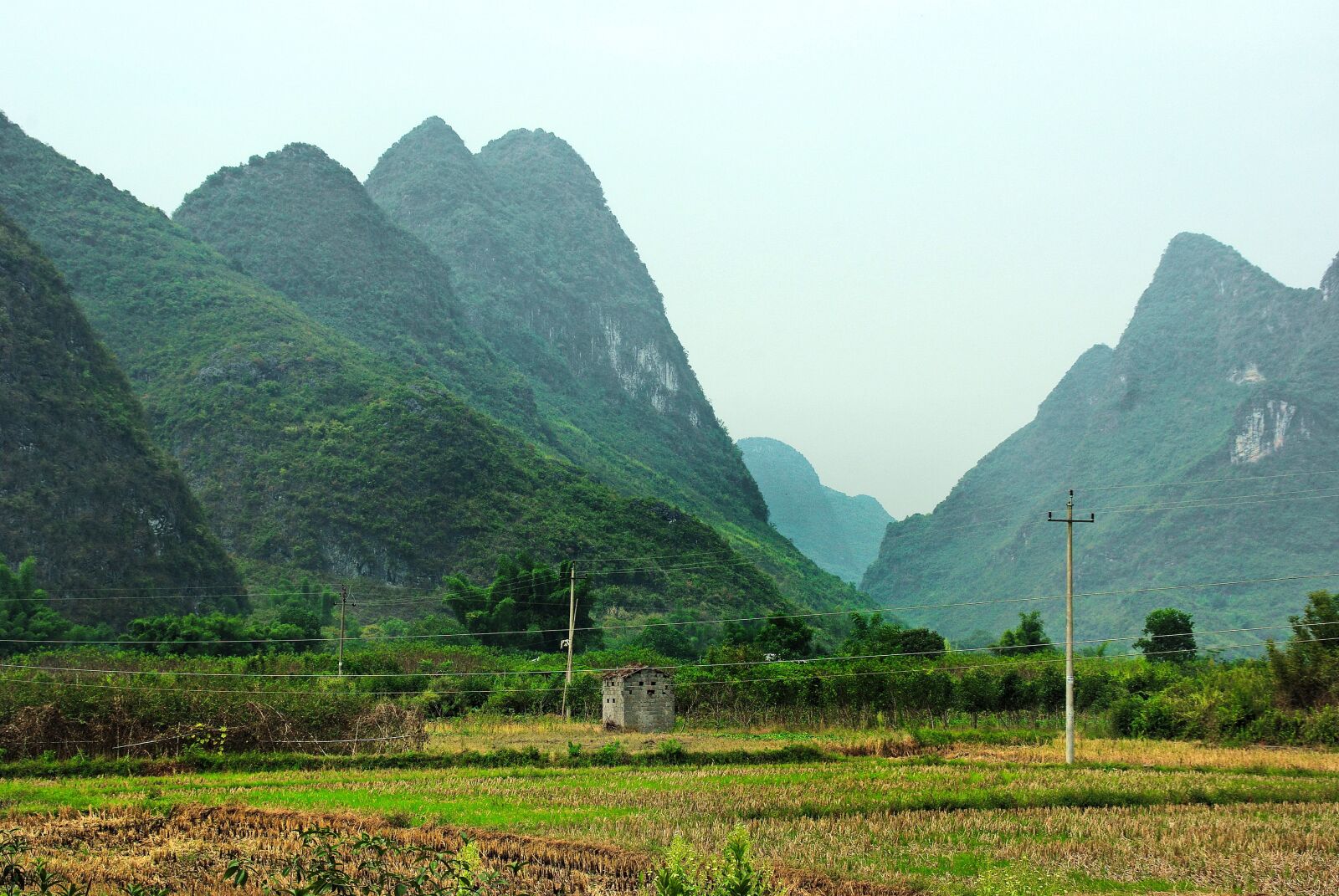 Pentax K200D sample photo. China, yangshuo, rural landscape photography