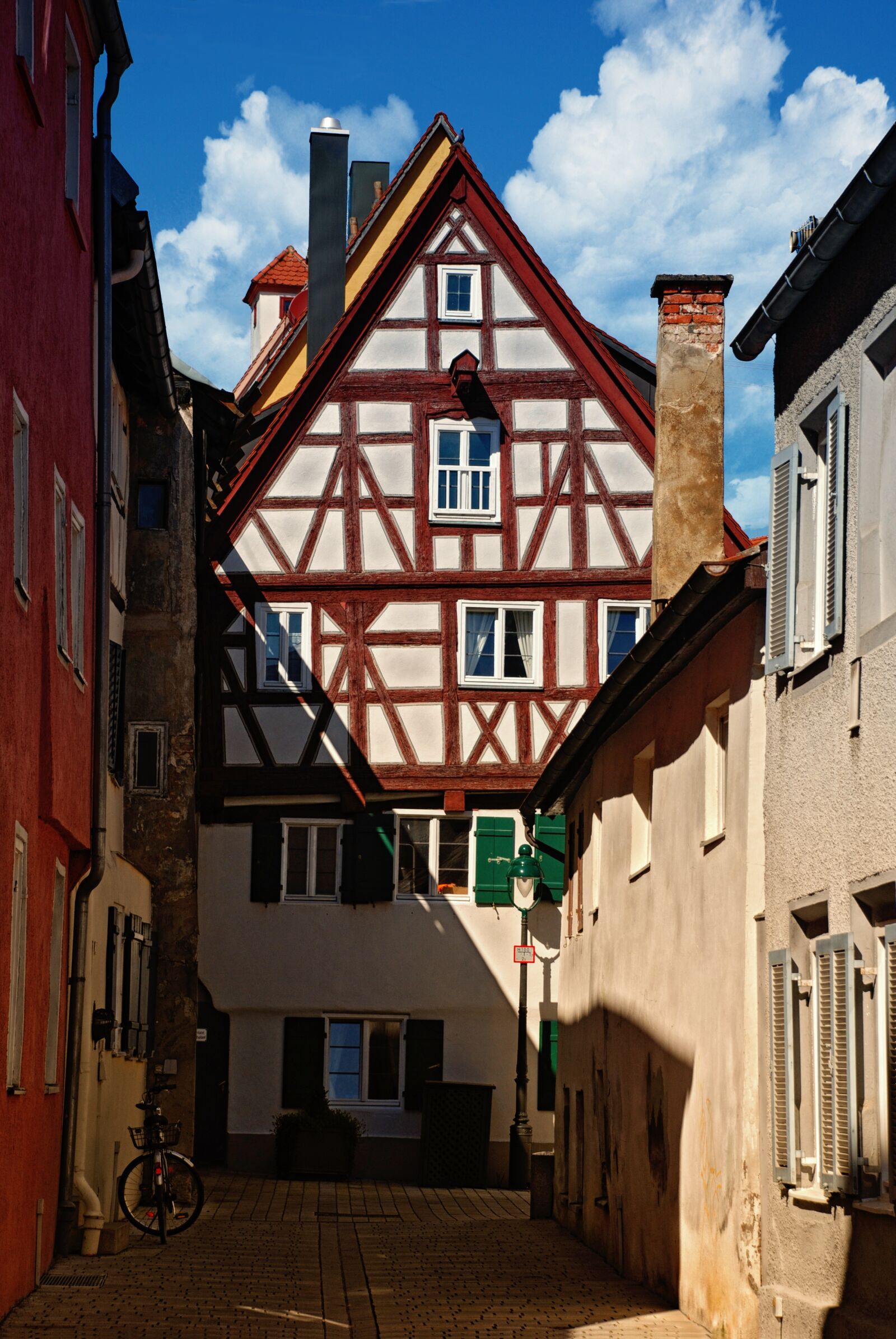Nikon D80 sample photo. N rdlingen, historic center photography