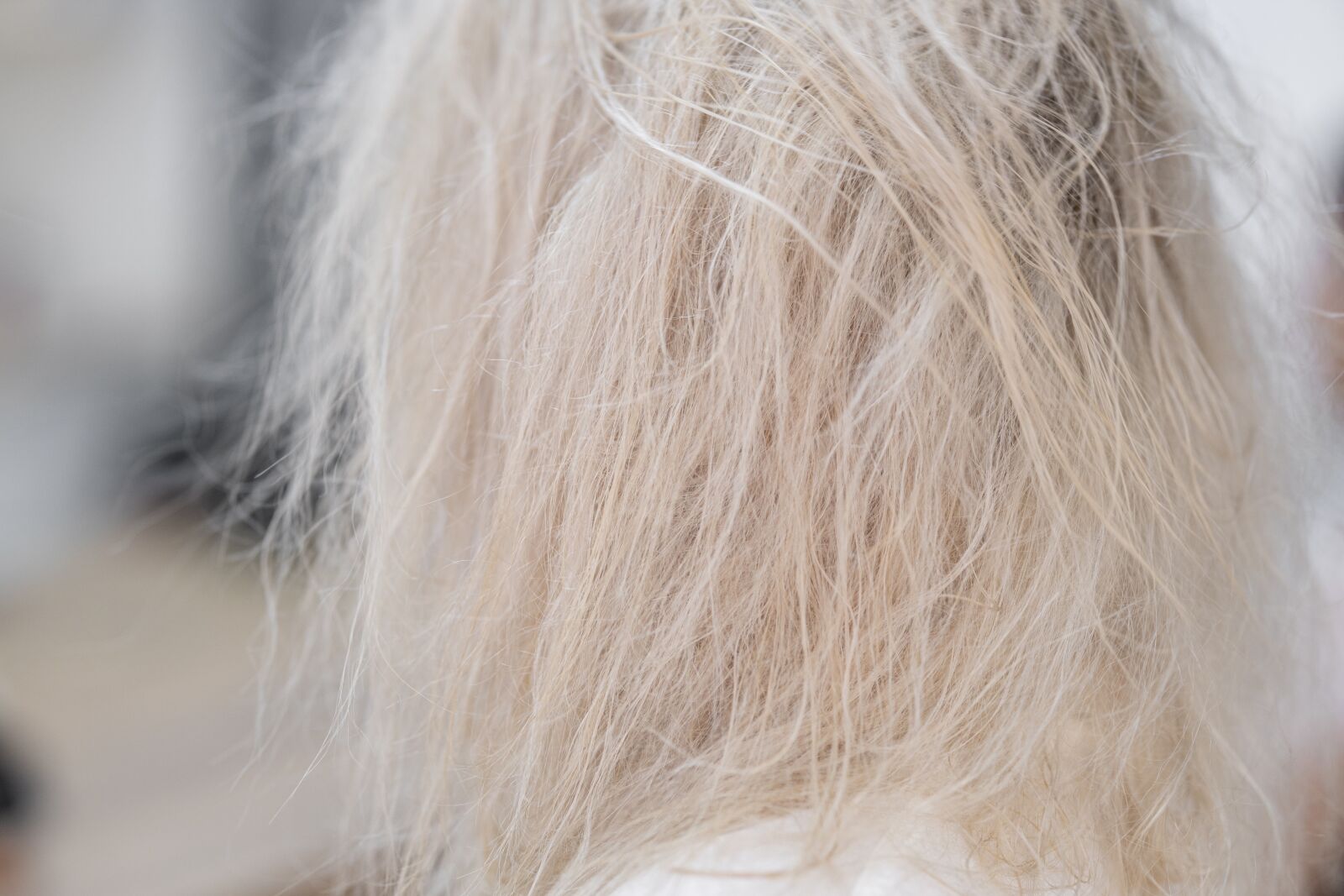 Canon RF 85mm F1.2L USM sample photo. Hair, hairdresser, paint photography