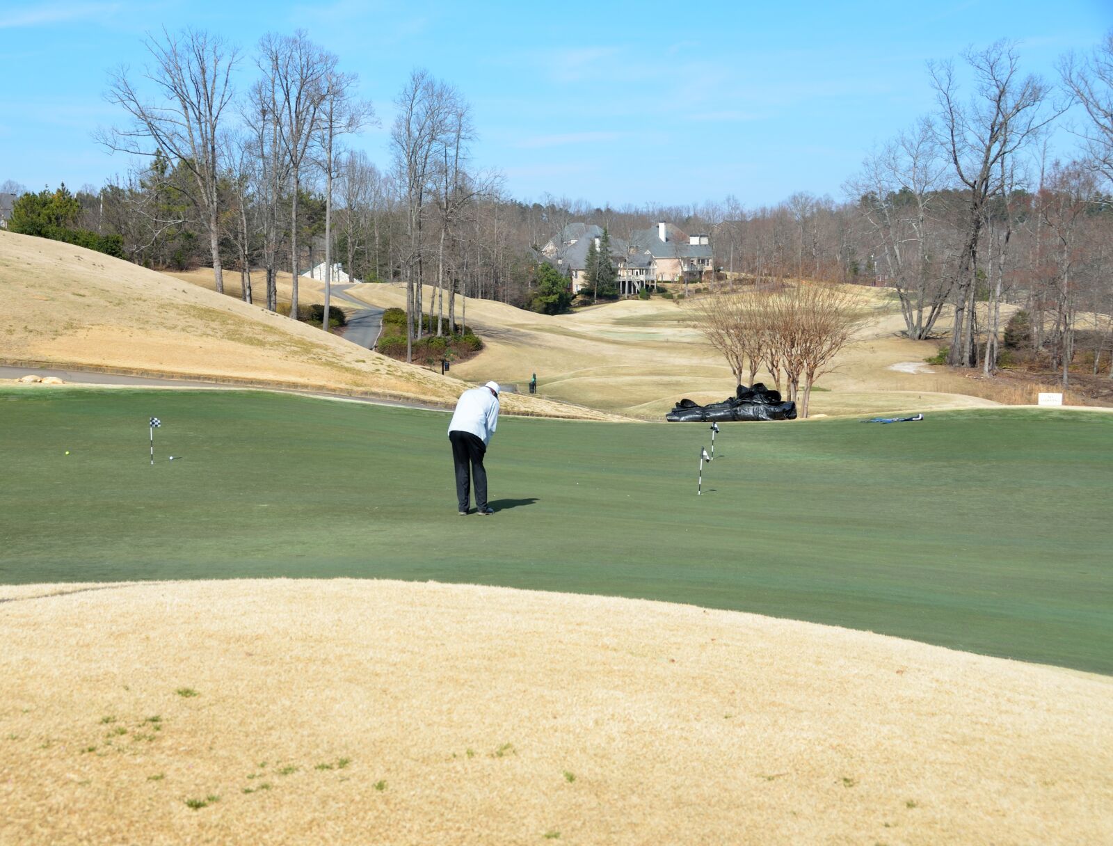 Nikon D7000 sample photo. Golf course, golf, putting photography