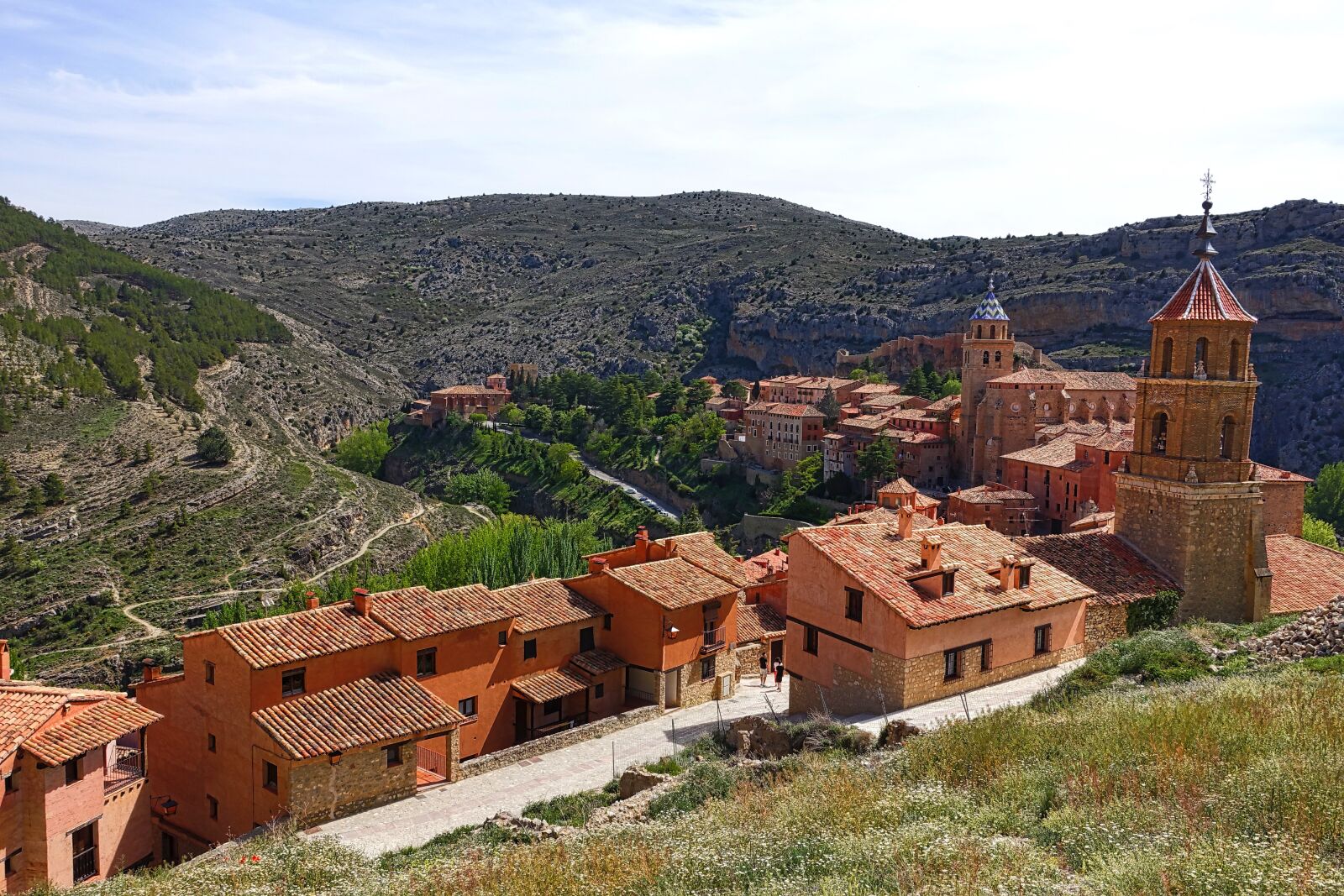 Sony Cyber-shot DSC-RX100 III sample photo. Albarracin, village, valley photography