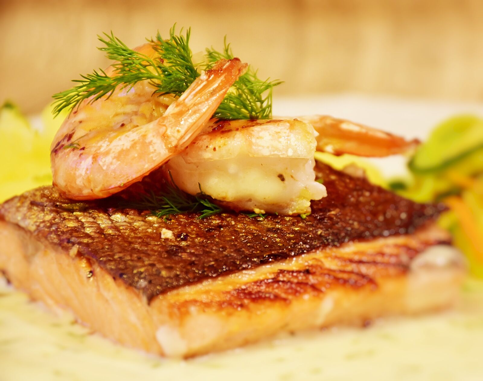 Nikon D7200 sample photo. Salmon, fish, scampi photography