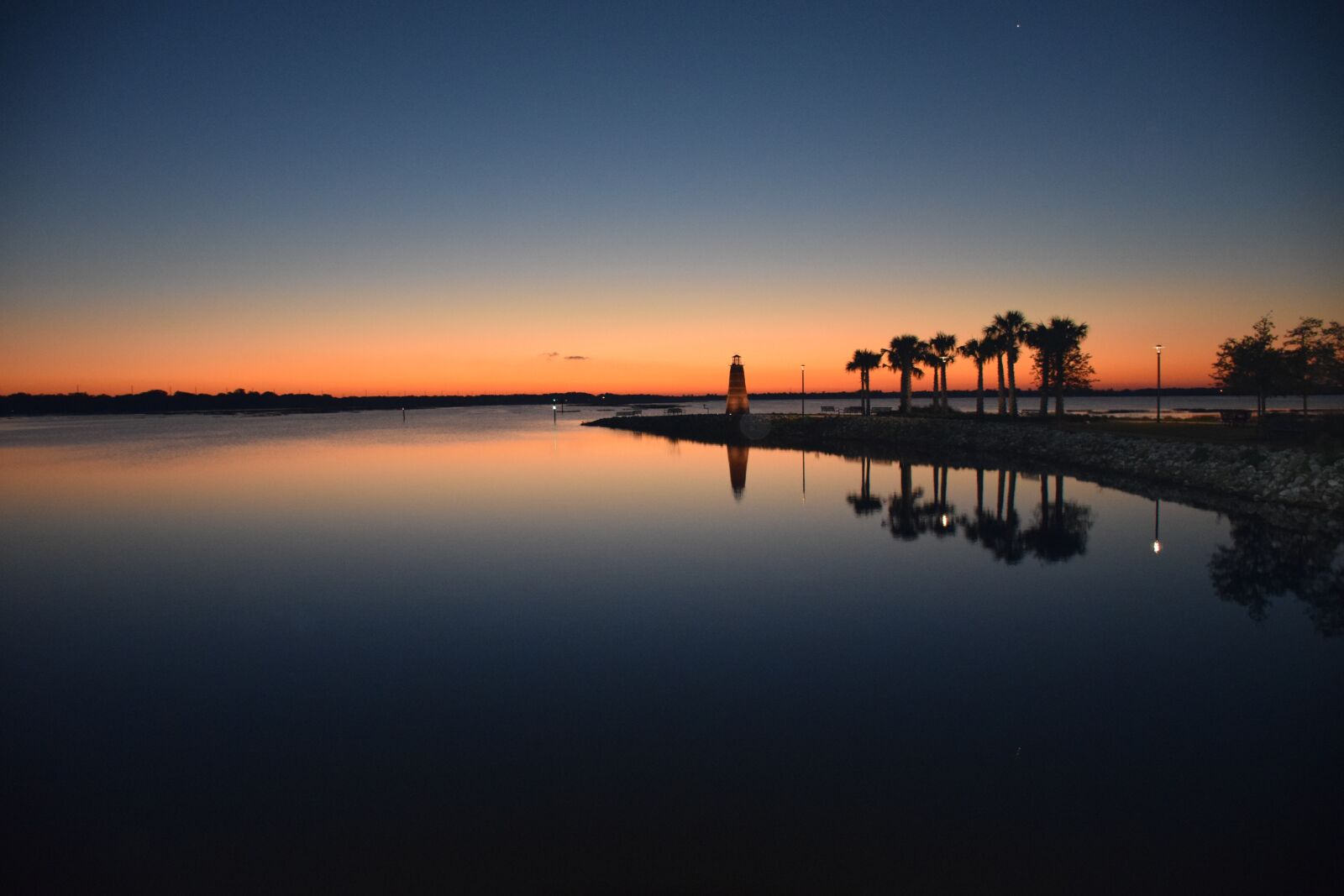 Nikon D5300 sample photo. Sunrise, lighthouse, lake photography