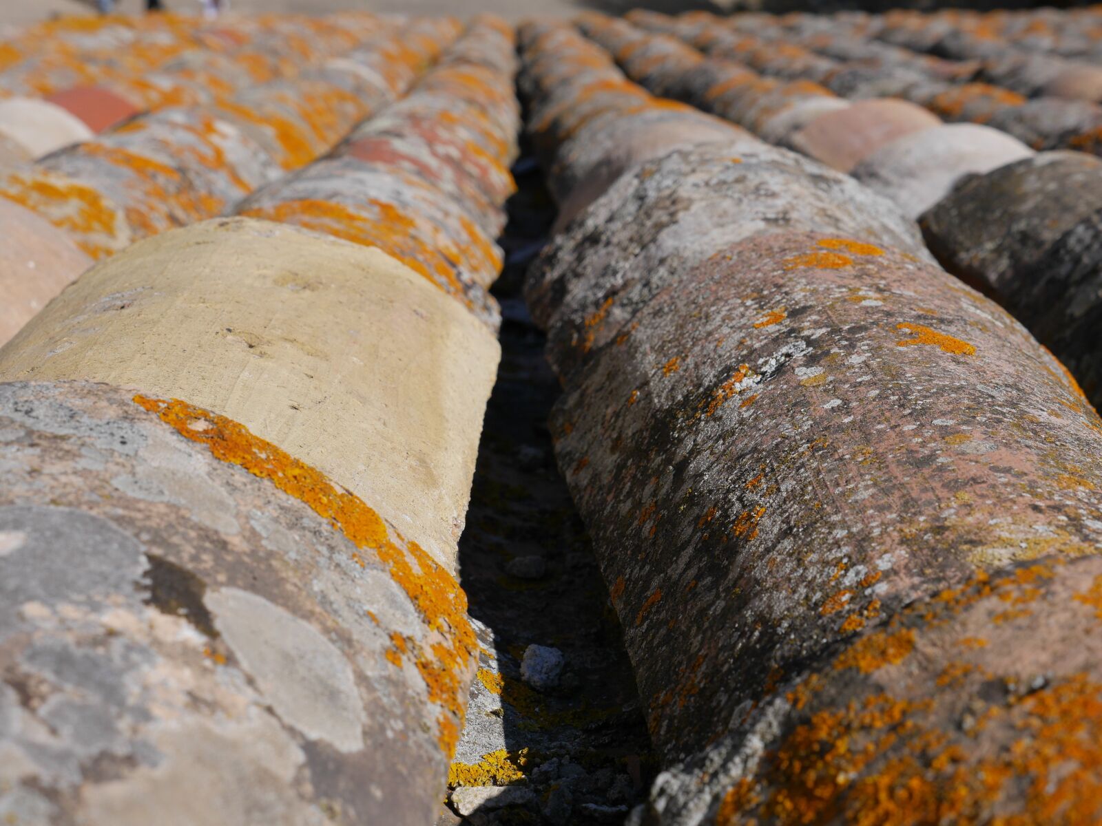 Panasonic Lumix DMC-GH3 sample photo. Roof, arab tiles, vanishing photography