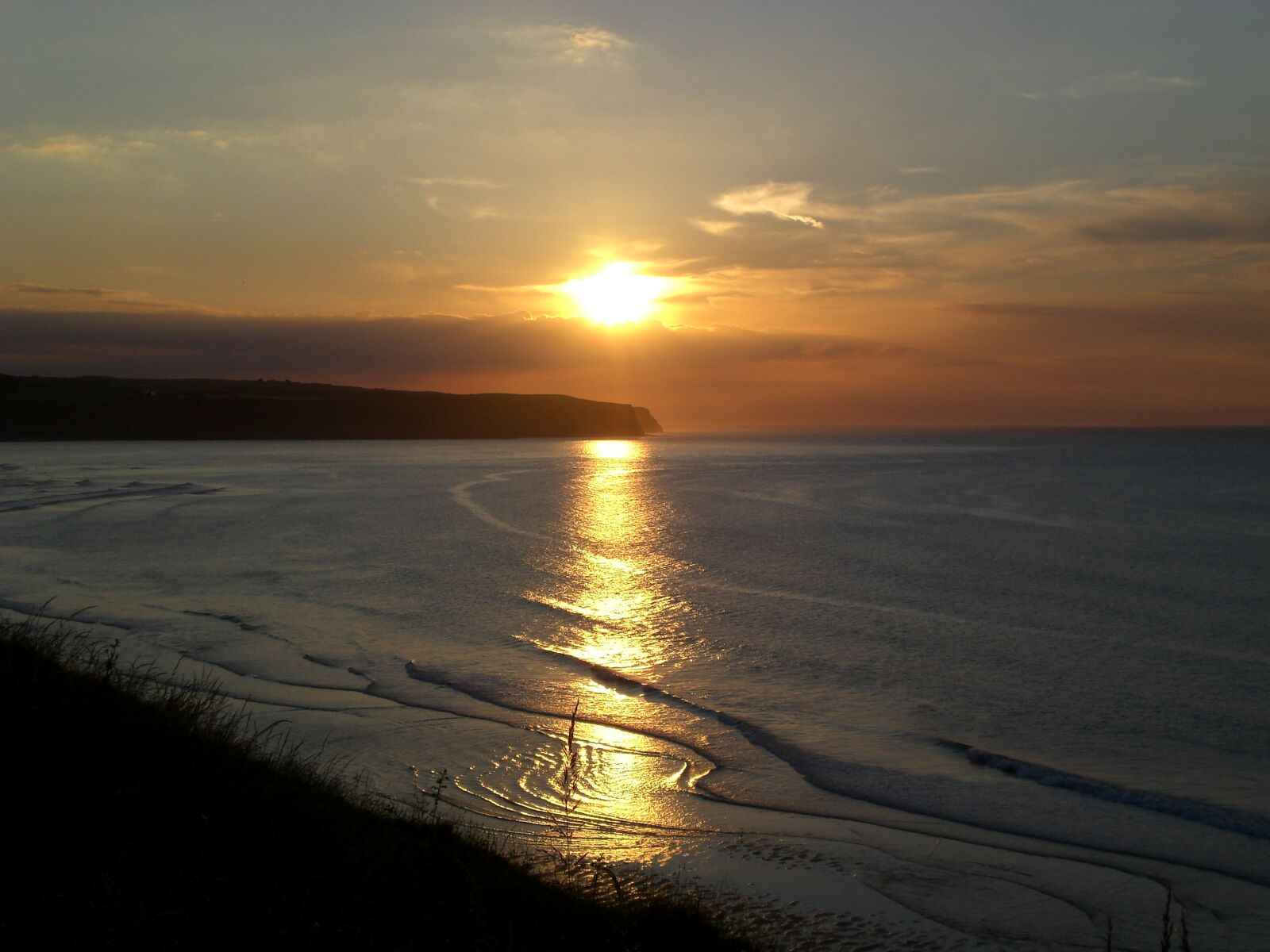 CASIO EX-Z75 sample photo. Seaside, sunset, coast photography