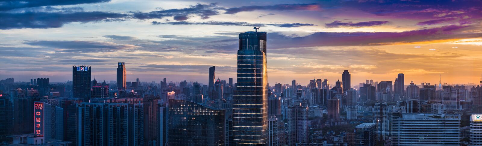 Nikon D810 sample photo. City, sunset, canton photography