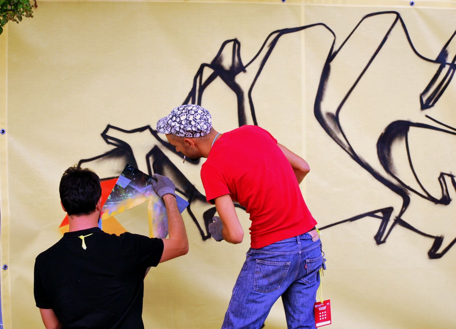 Nikon D60 sample photo. Graffiti, writes, game photography
