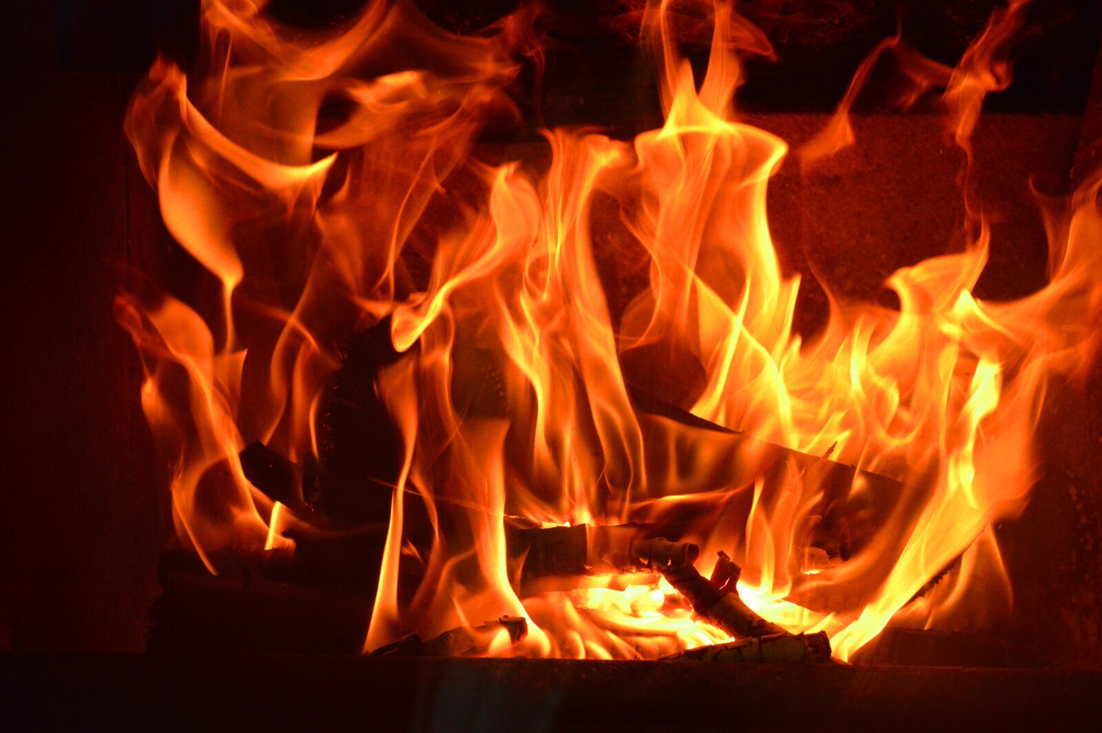 Nikon D3200 sample photo. Fire, open fire, hot photography