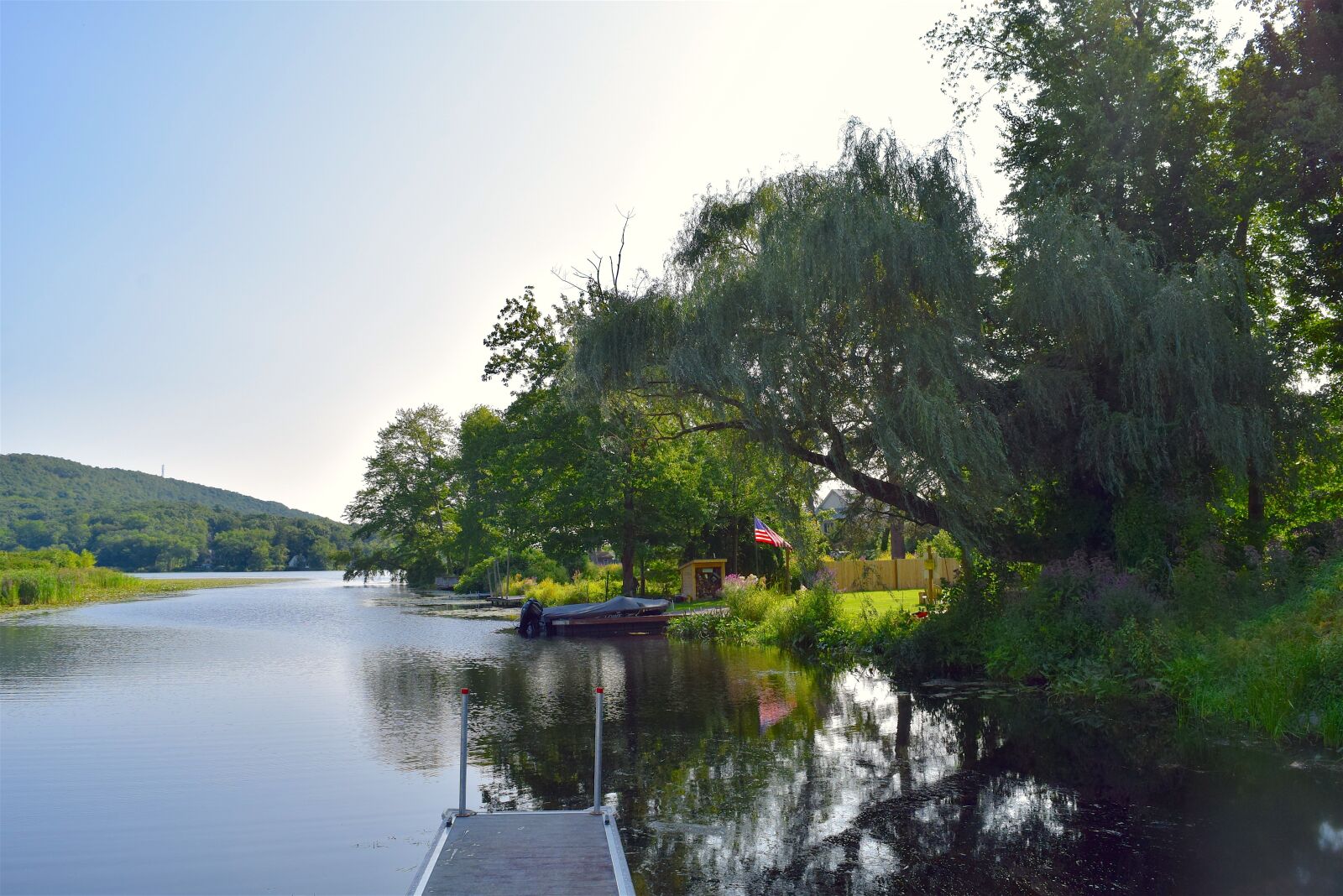 Nikon D3300 sample photo. Lake, sunrise, tree photography