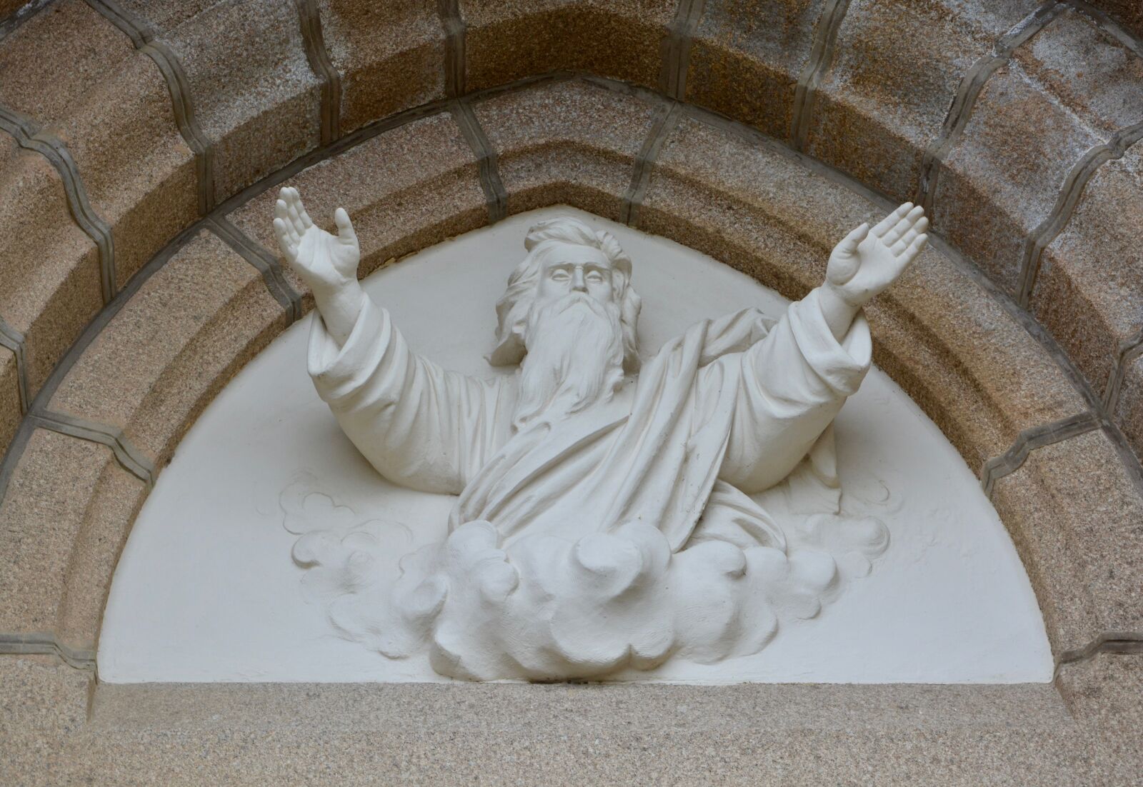 Nikon D5200 sample photo. Sculture of god, religious photography