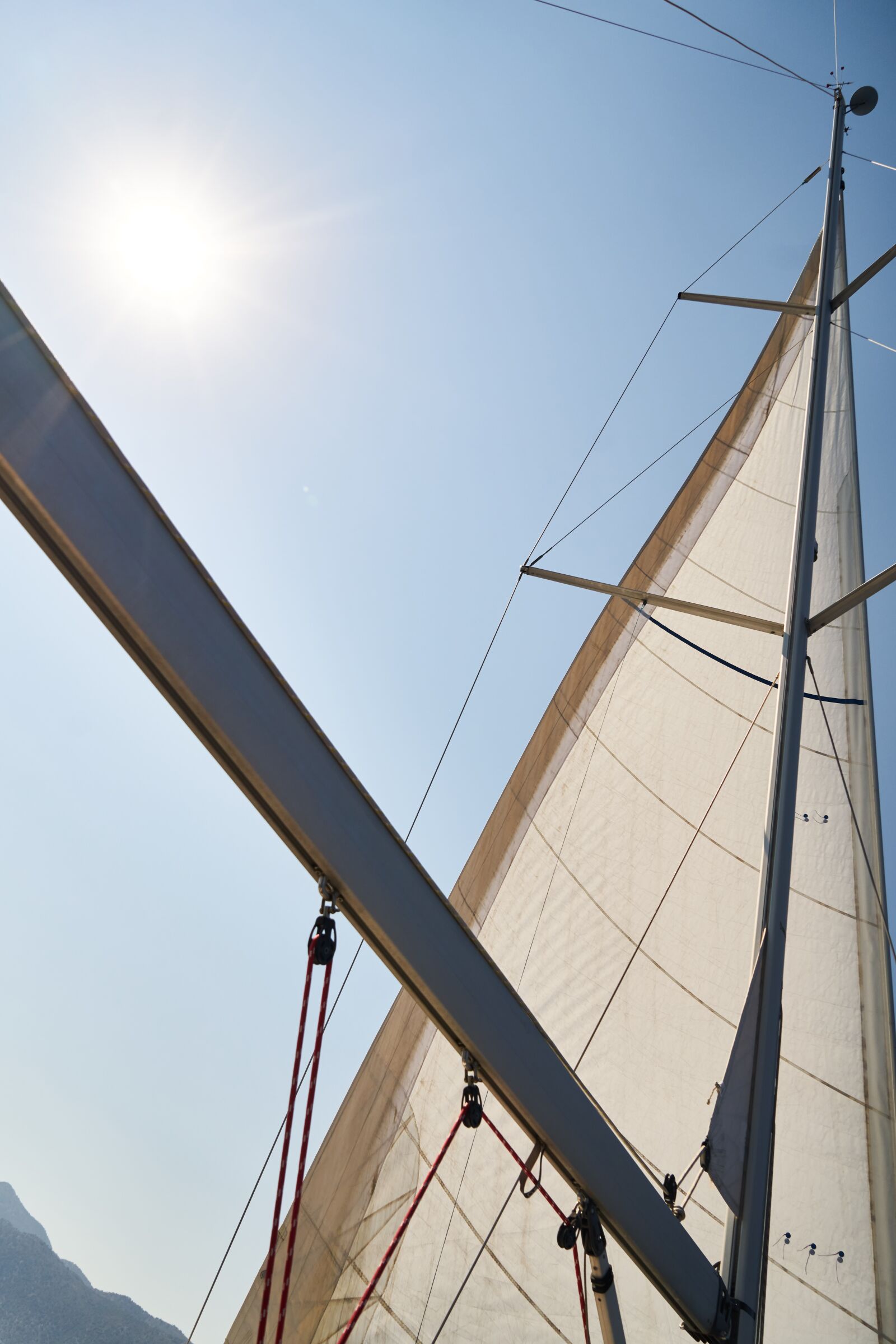 Sony a7R II sample photo. Sailboat, go, wind photography