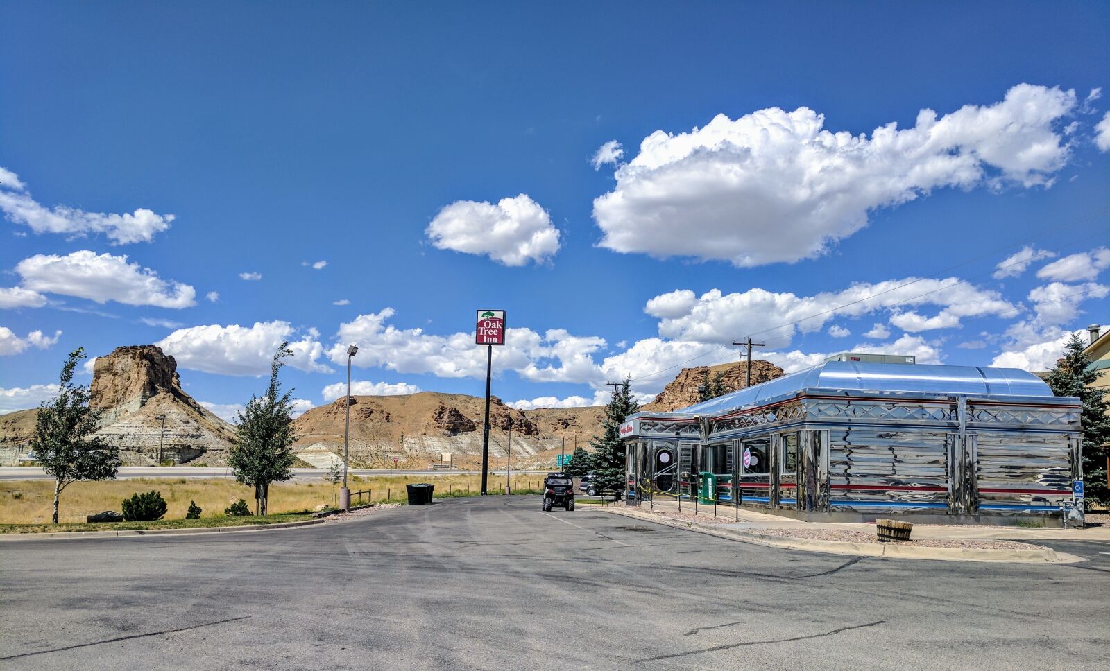 Google Pixel sample photo. Diner, wyoming, west photography