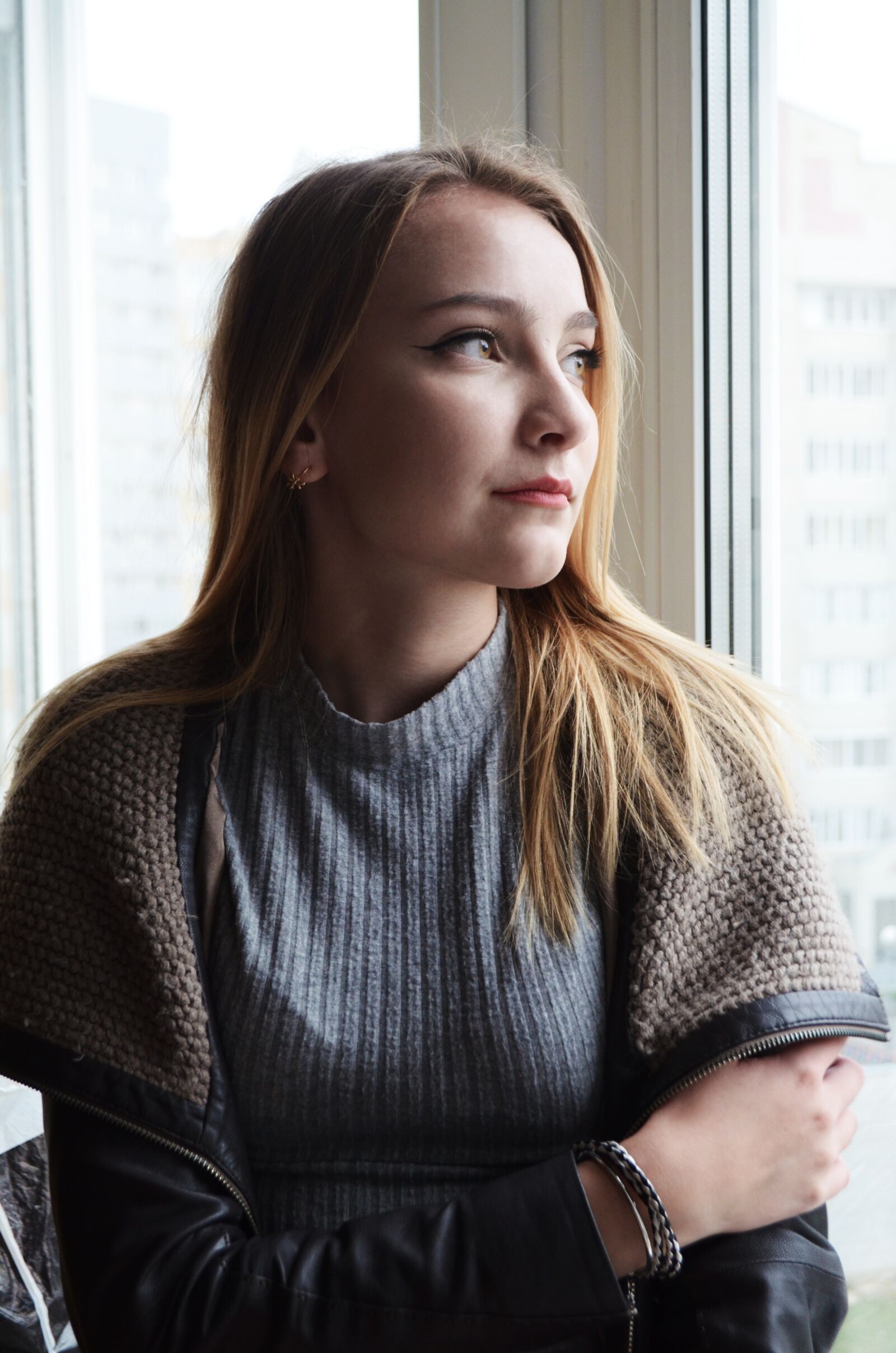 Nikon D5100 sample photo. Girl, portrait, view photography