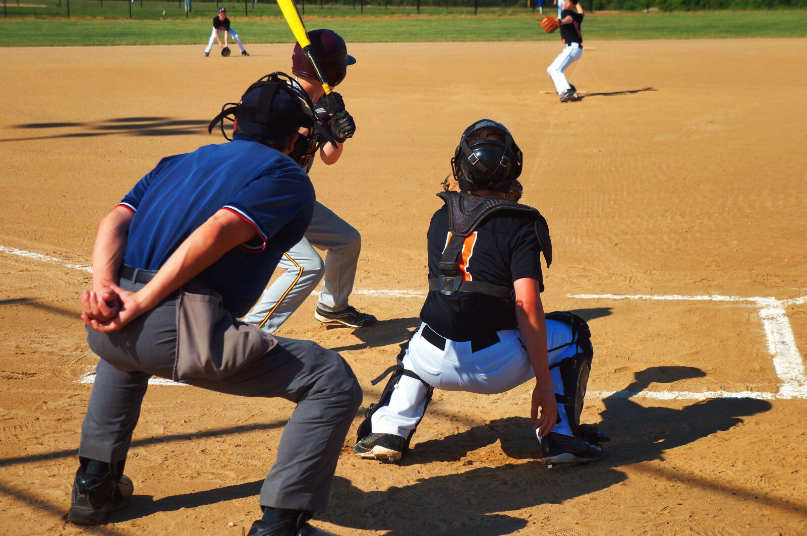 Sony Alpha NEX-F3 + Sony E 18-55mm F3.5-5.6 OSS sample photo. Baseball, boy, son photography