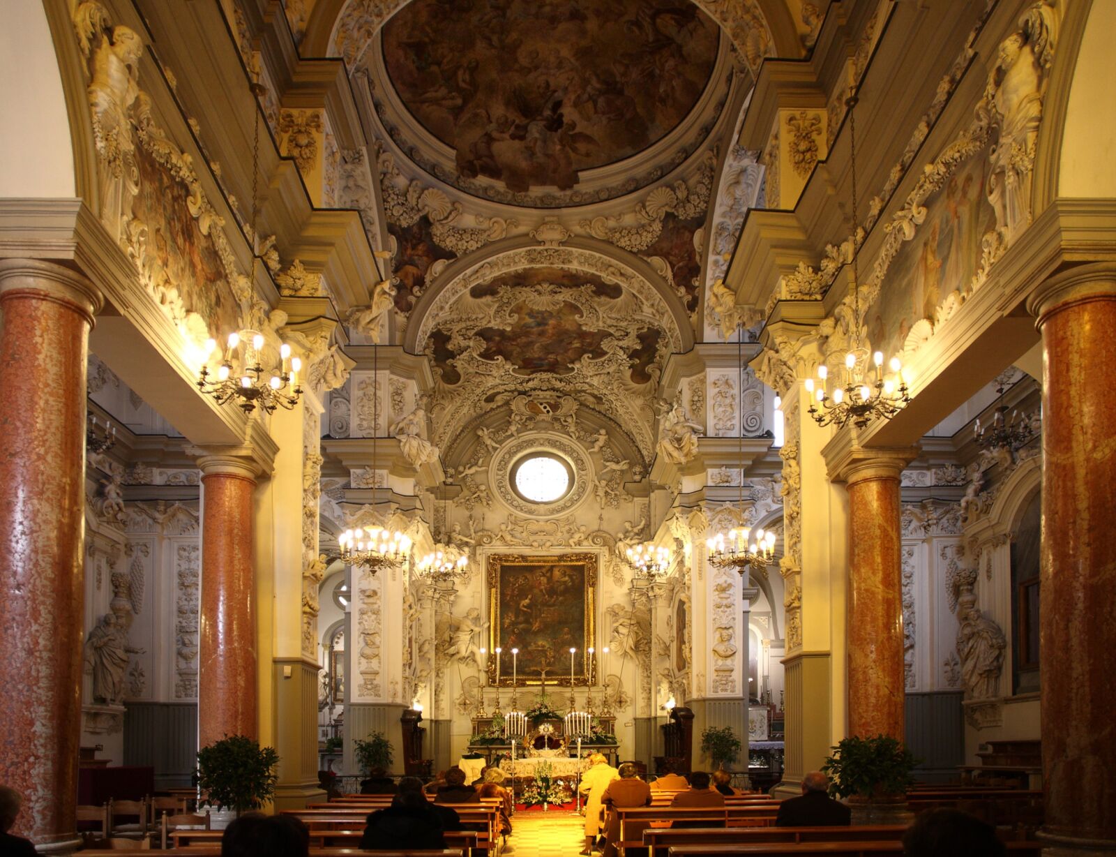 Canon EOS 5D sample photo. Inside, ceiling, architecture photography