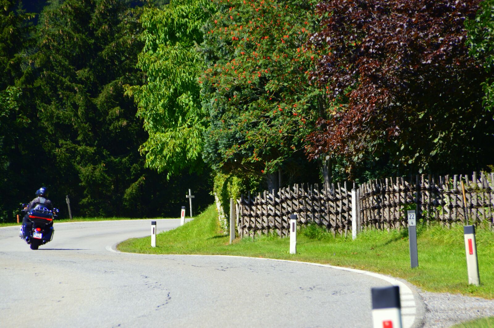 Nikon D3200 sample photo. Power, road, austria photography