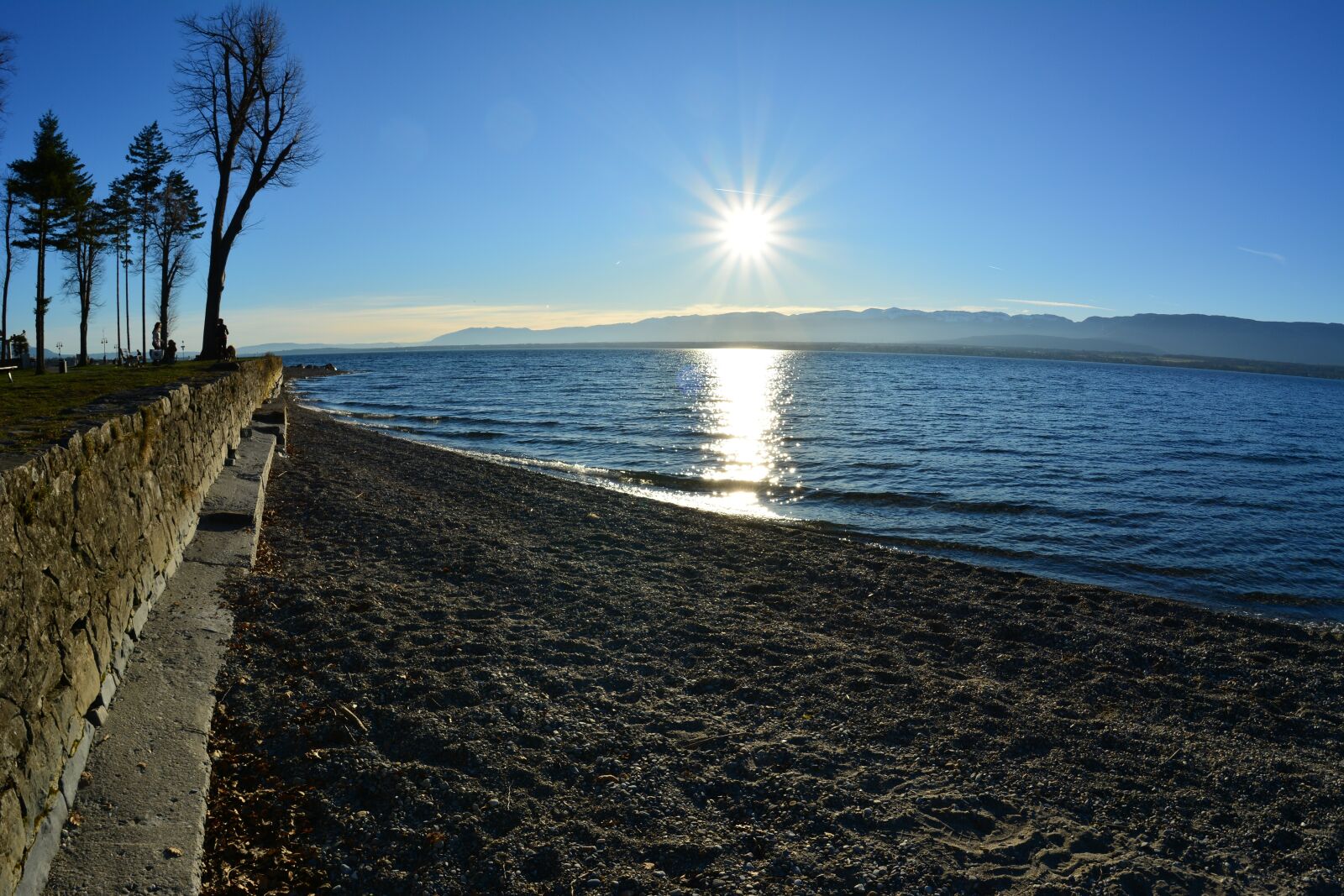 Nikon D5200 sample photo. Sun, lake, landscape photography