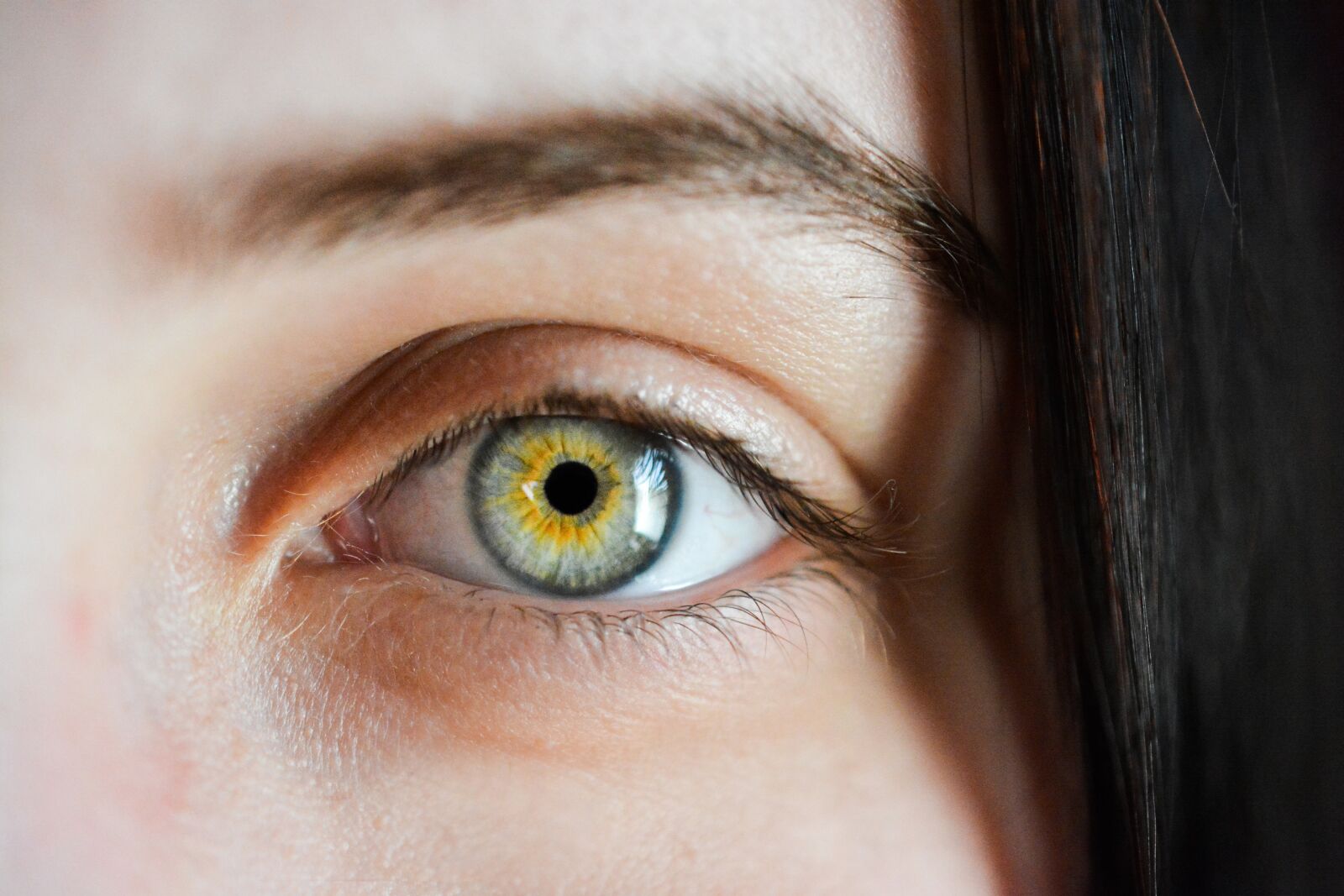 Nikon D5200 sample photo. Eye, iris, macro photography