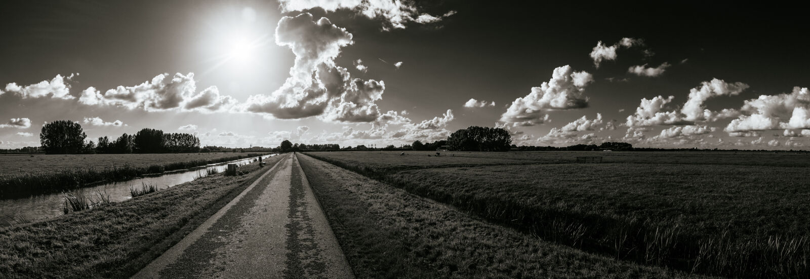 Fujifilm X100T sample photo. Black, and, white, clouds photography