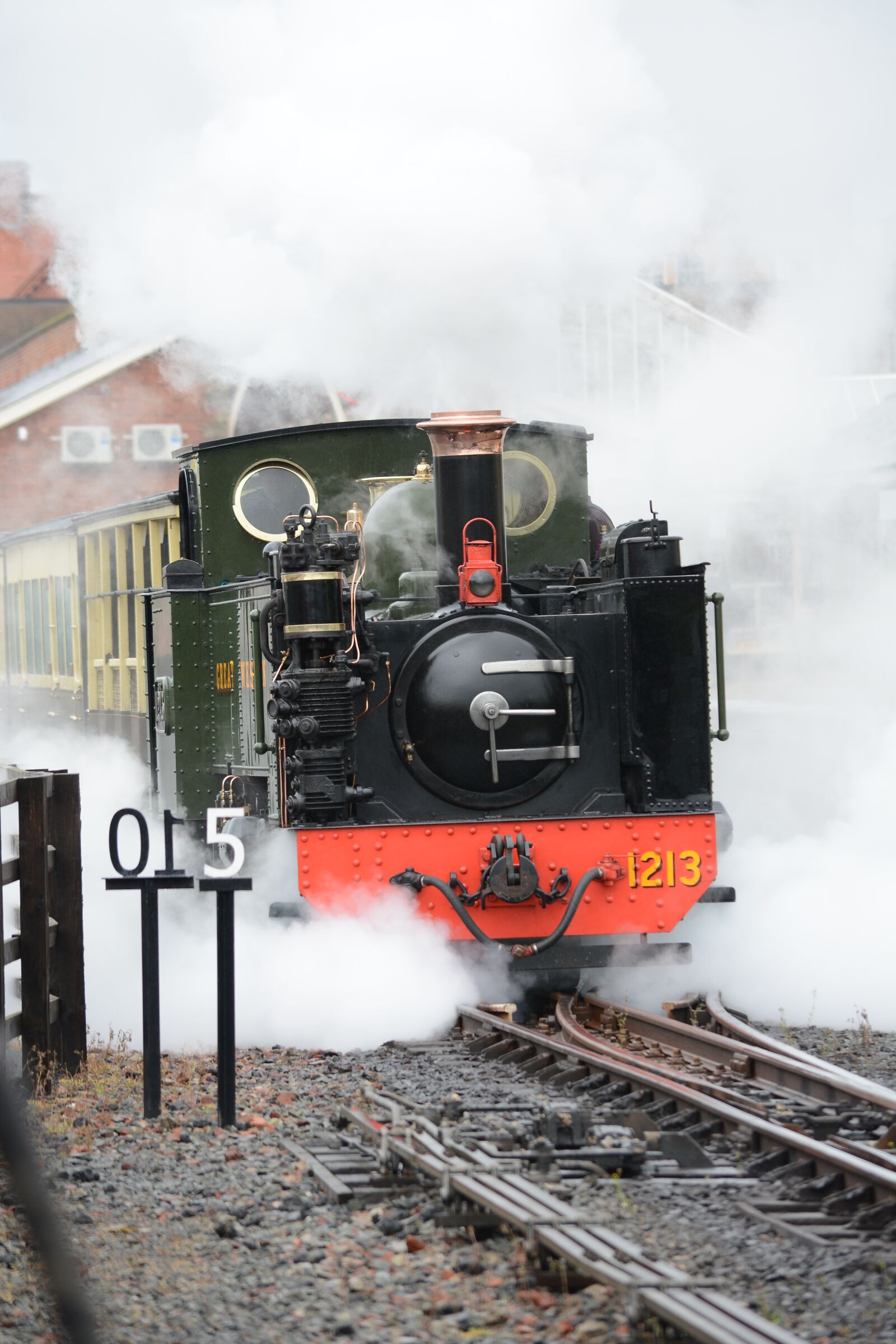 Nikon D7100 sample photo. Narrow, gauge, locomotive photography