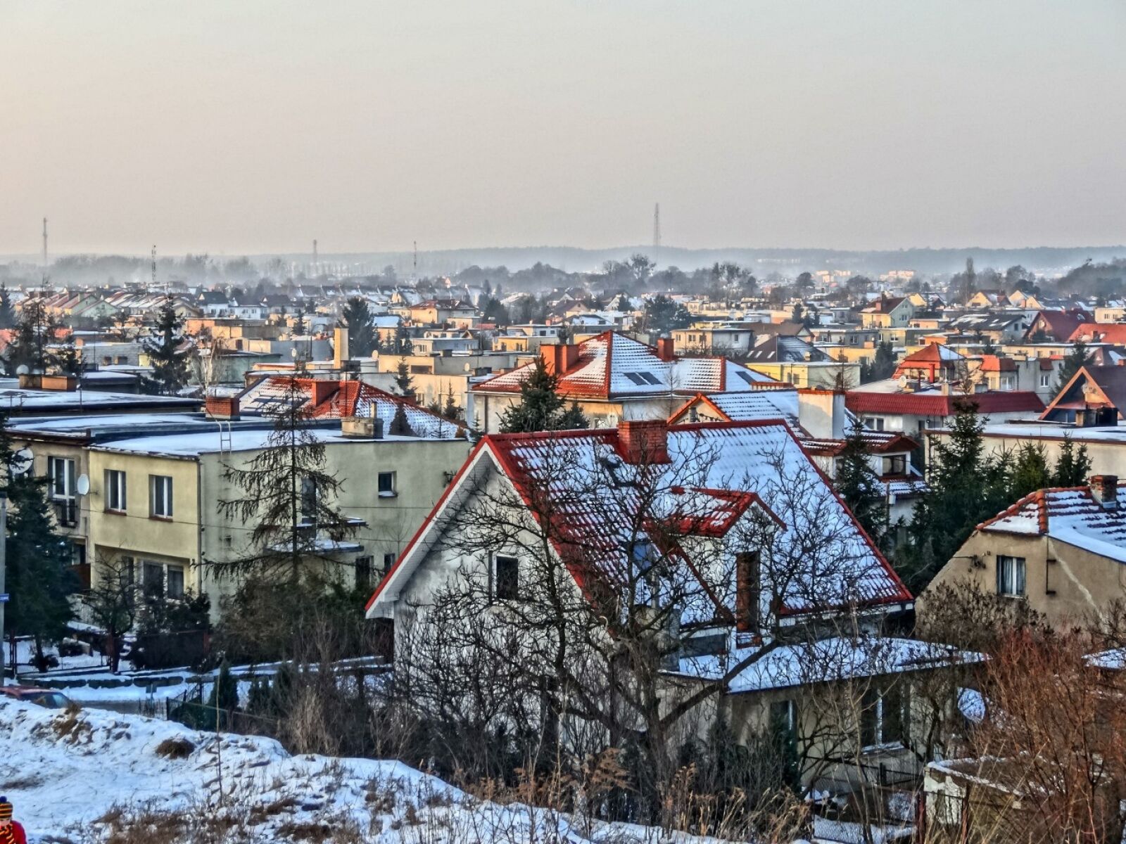 Sony Cyber-shot DSC-HX20V sample photo. Bydgoszcz, view, panorama photography