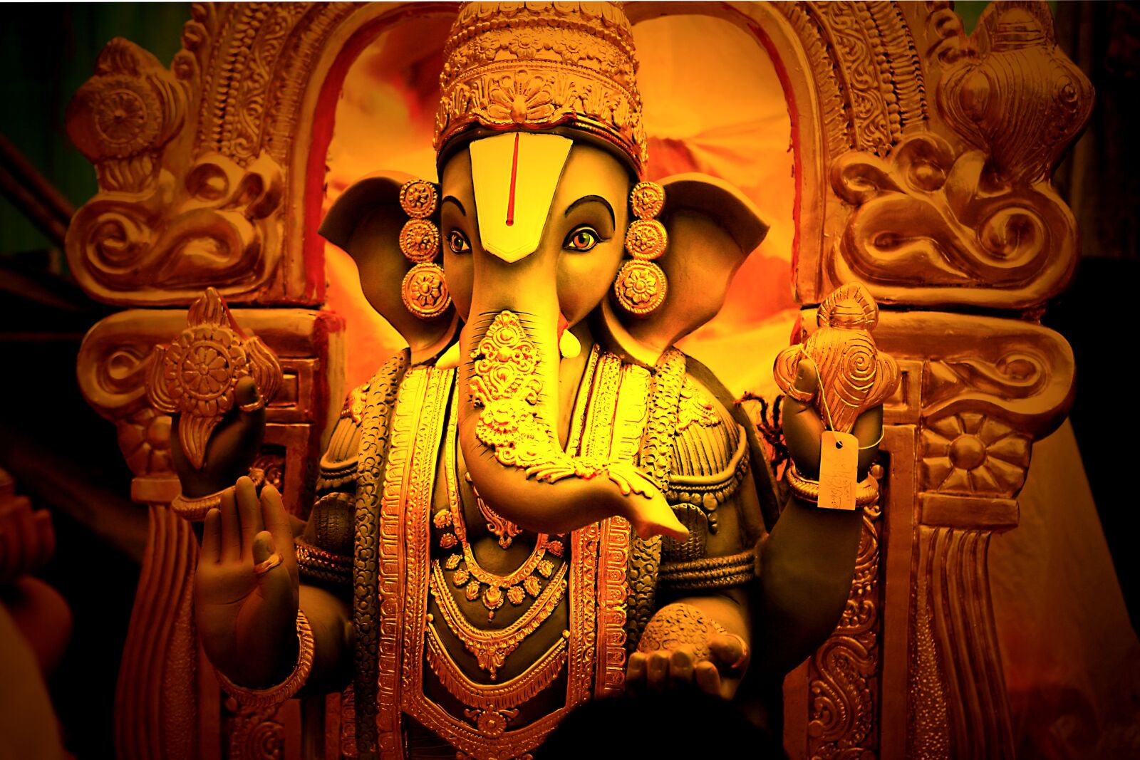 Canon EOS 5D sample photo. Hindu god, ganesah, elephant photography