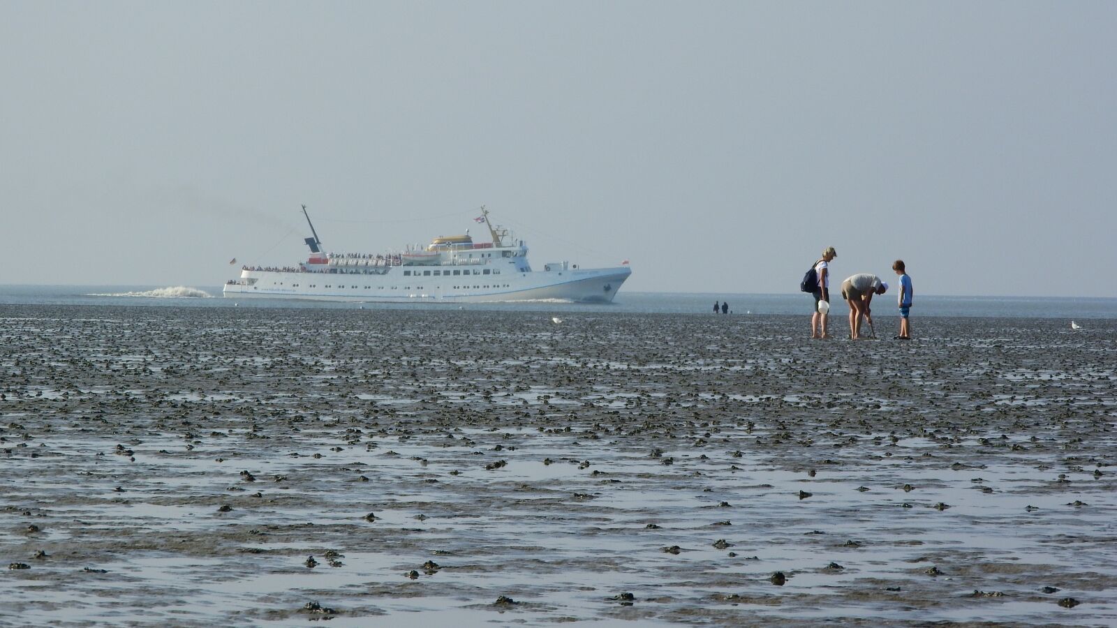 Nikon Coolpix P610 sample photo. Beach, sea, ship photography