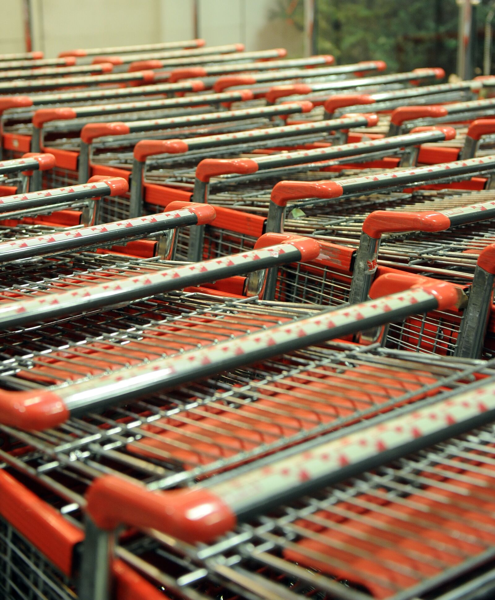 Nikon D3 sample photo. Trolley, market, shop photography