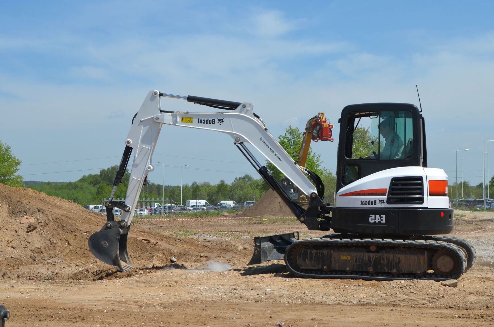 Nikon D5100 sample photo. Machine, excavator, vehicle, digger photography
