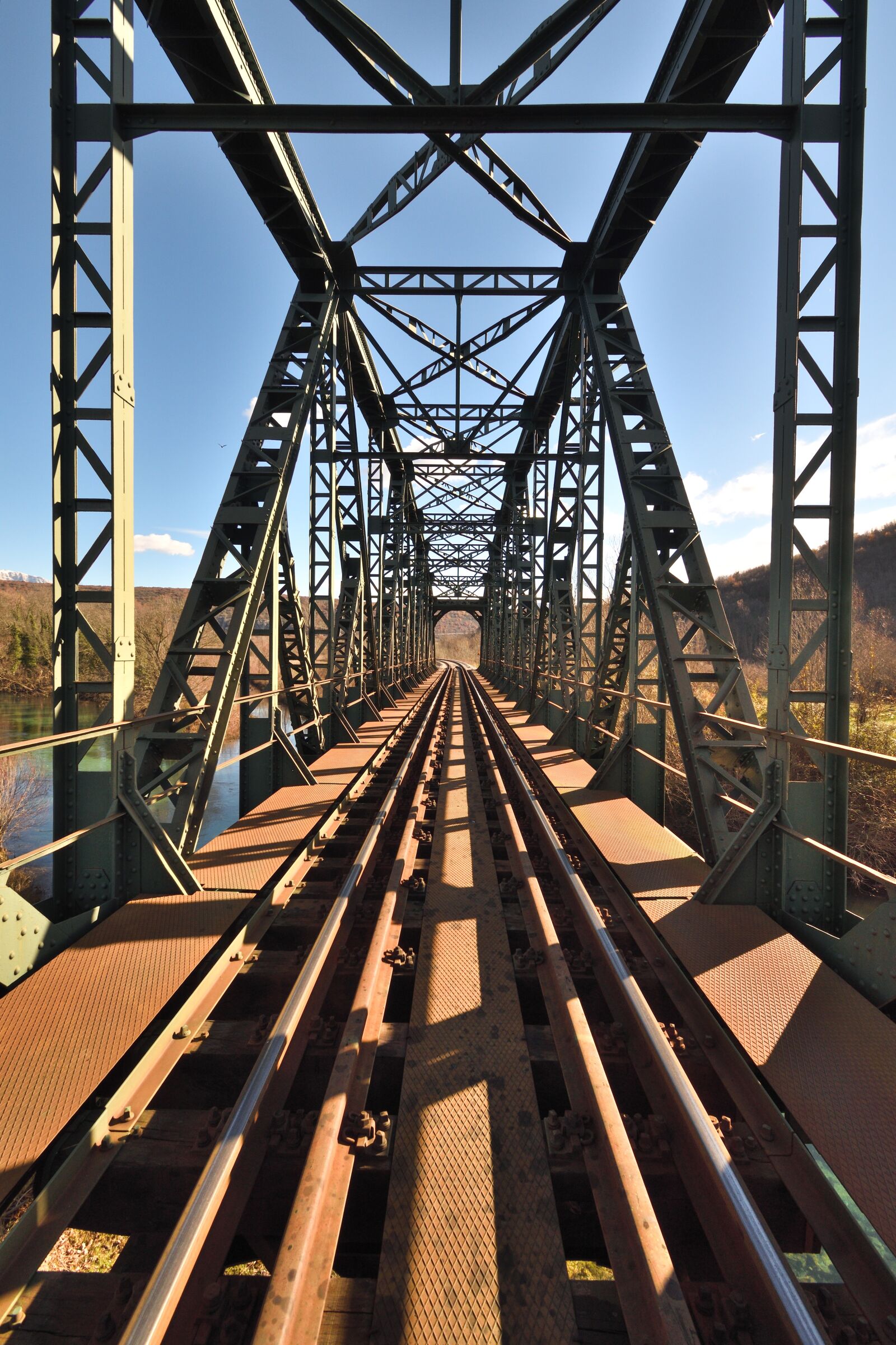 Nikon D5500 sample photo. Bridge, steel, architecture photography