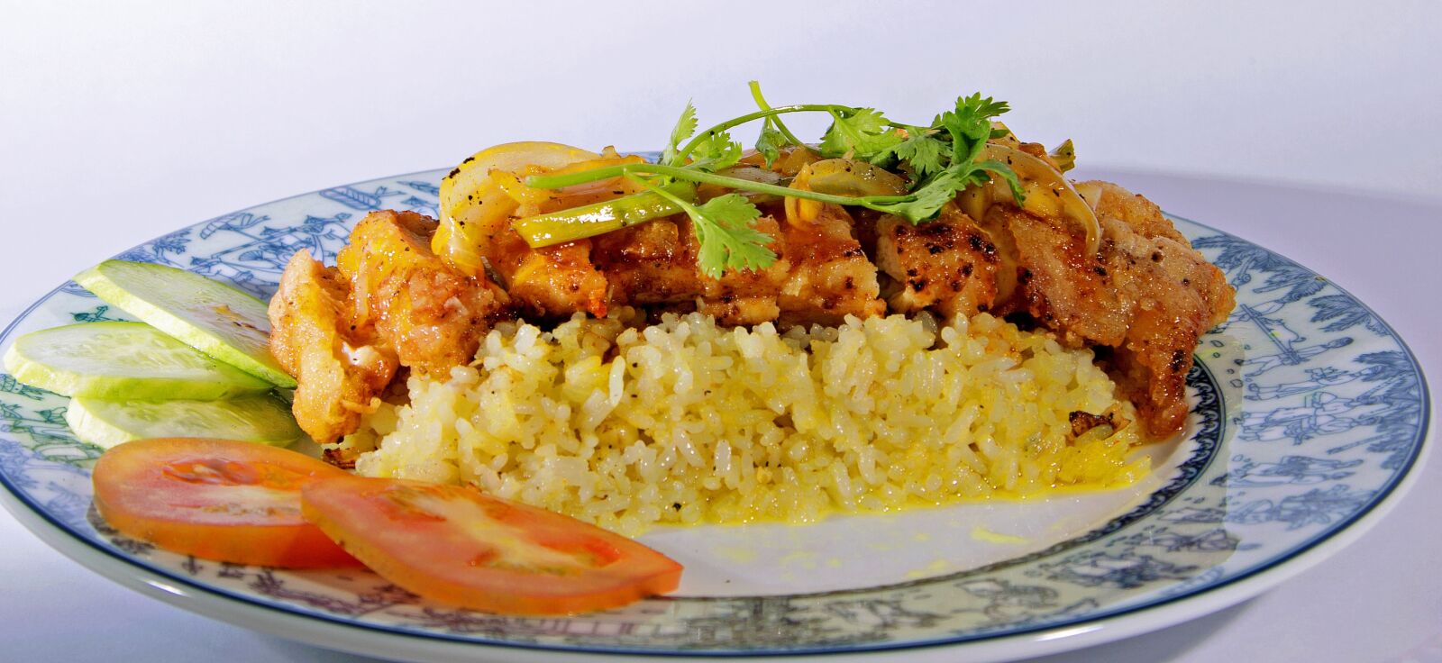Canon EF-S 17-85mm F4-5.6 IS USM sample photo. Vietnamese food, rice, food photography