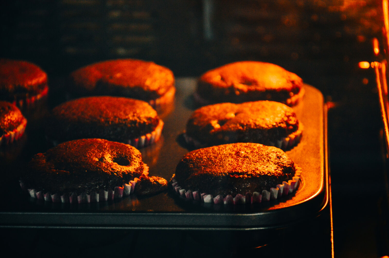 Nikon D3200 sample photo. Brown, cupcakes photography