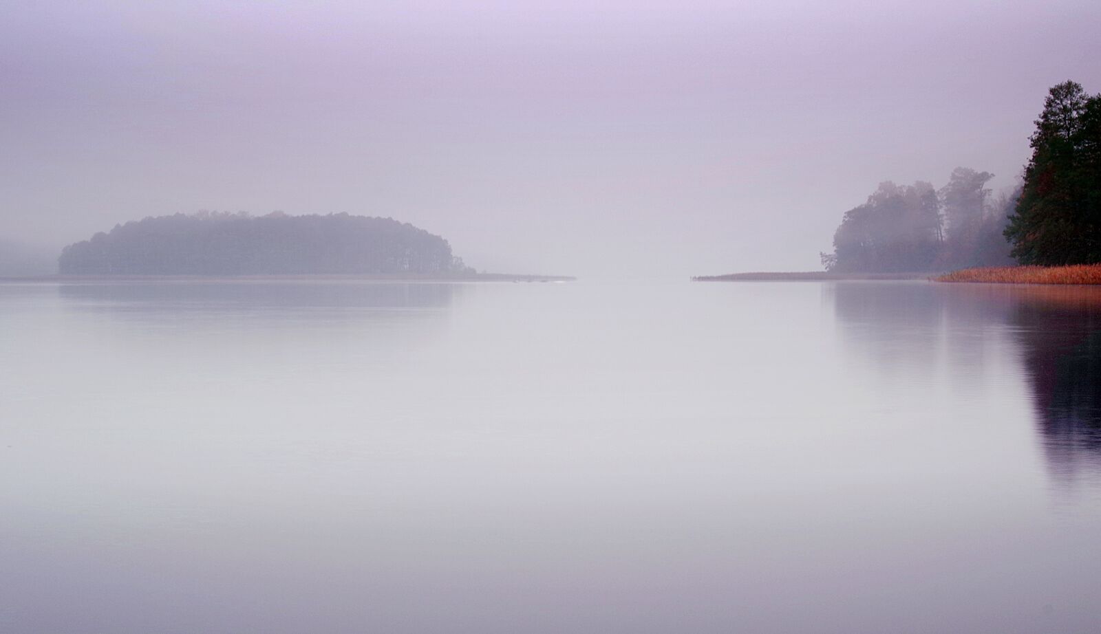 Pentax K-S2 sample photo. Lake, the fog, water photography