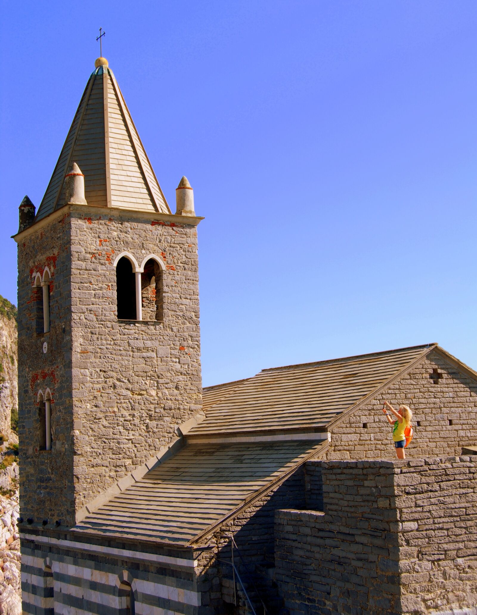 Nikon D60 sample photo. Church, campanile, san pietro photography