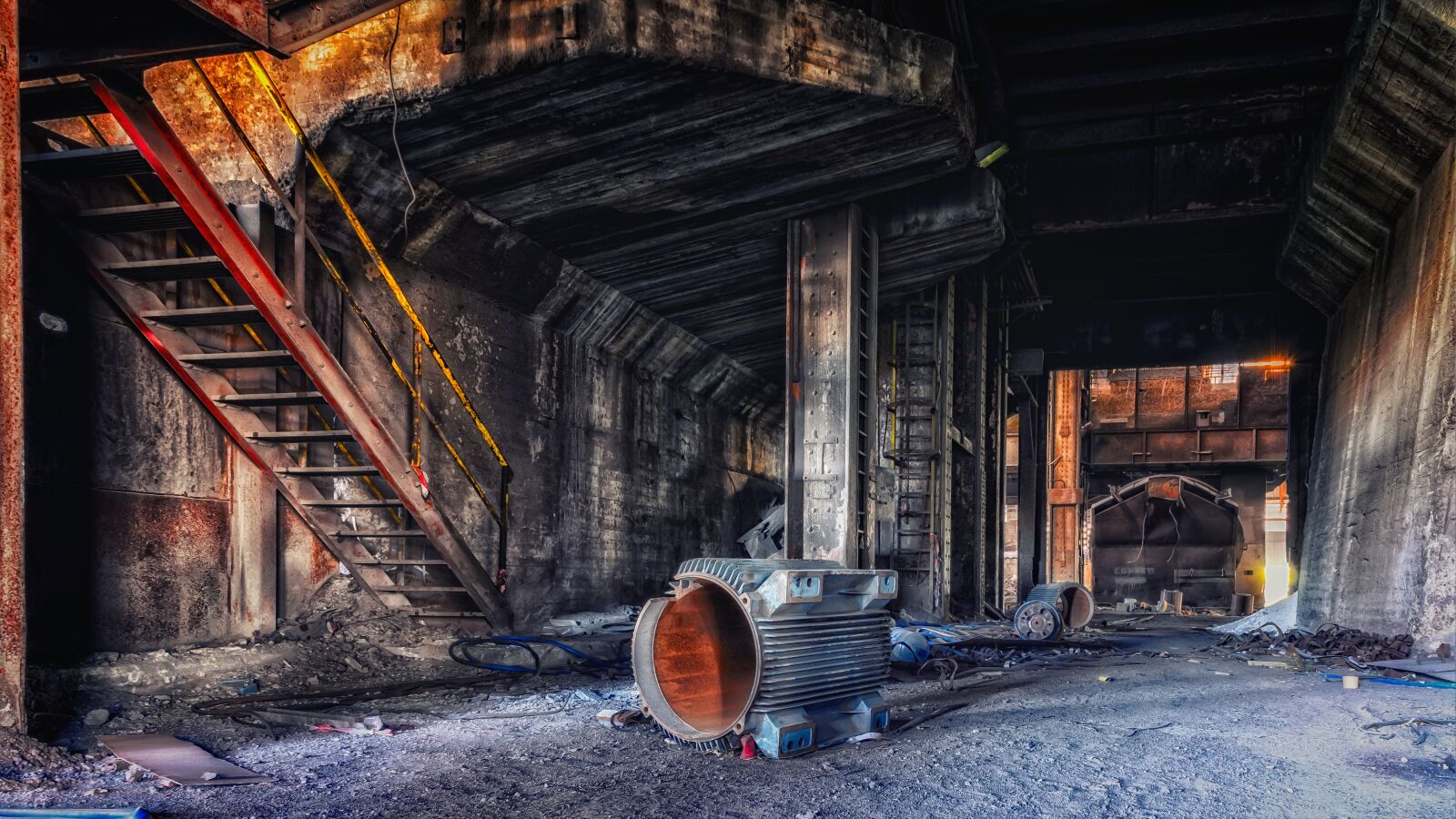 Nikon Z6 sample photo. Steel mill, industry, lost photography