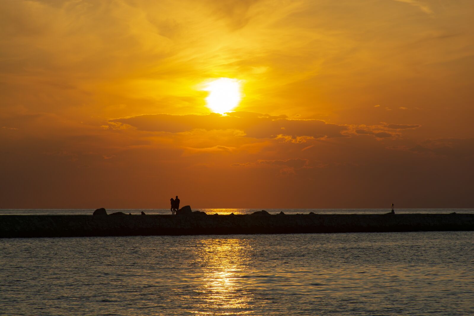 Nikon D7100 sample photo. Sea, sunset, sky photography