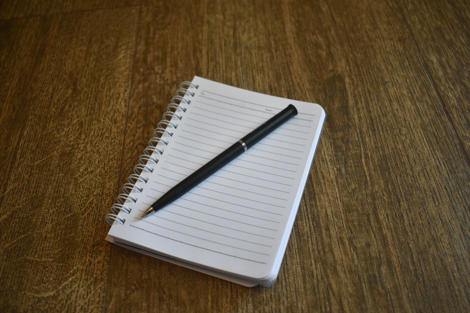 Nikon D3400 sample photo. Notebook, pen, book photography