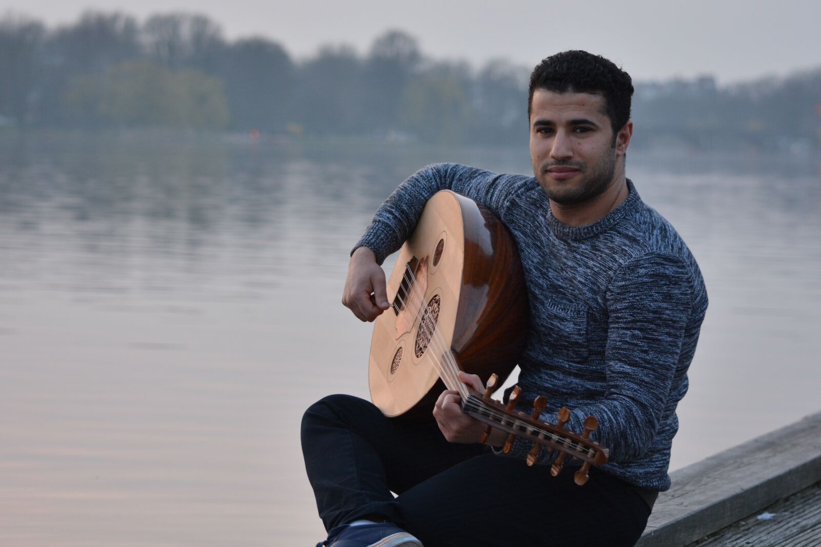 Nikon D7100 sample photo. Man, alster, hamburg photography