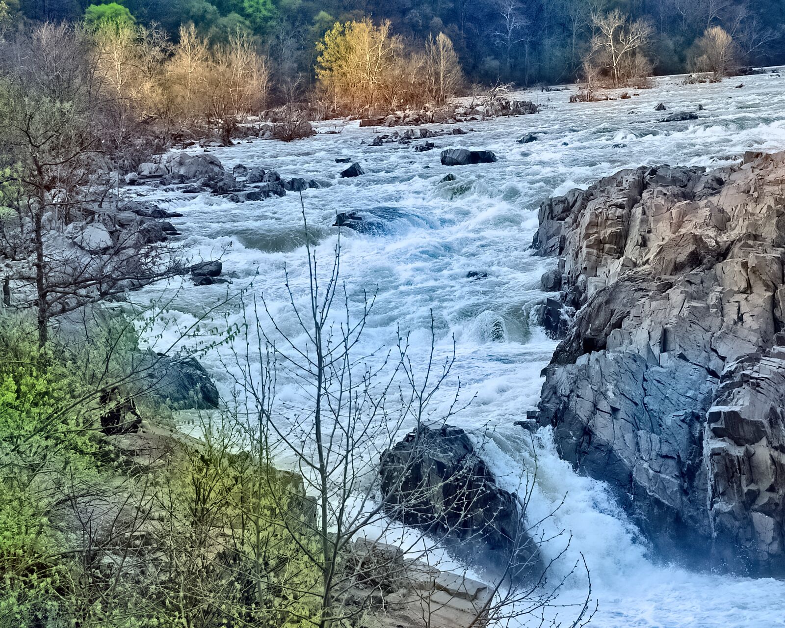 Nikon D80 sample photo. Potomac, river, rock photography