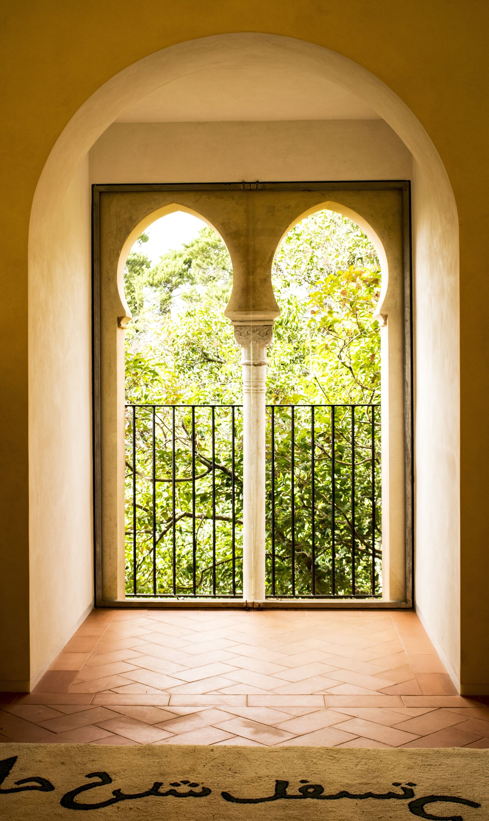 Nikon D5300 sample photo. Window, palace, alhambra photography