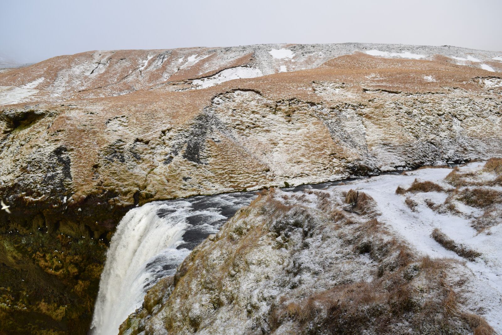 Nikon D3300 sample photo. Waterfall, view, iceland photography