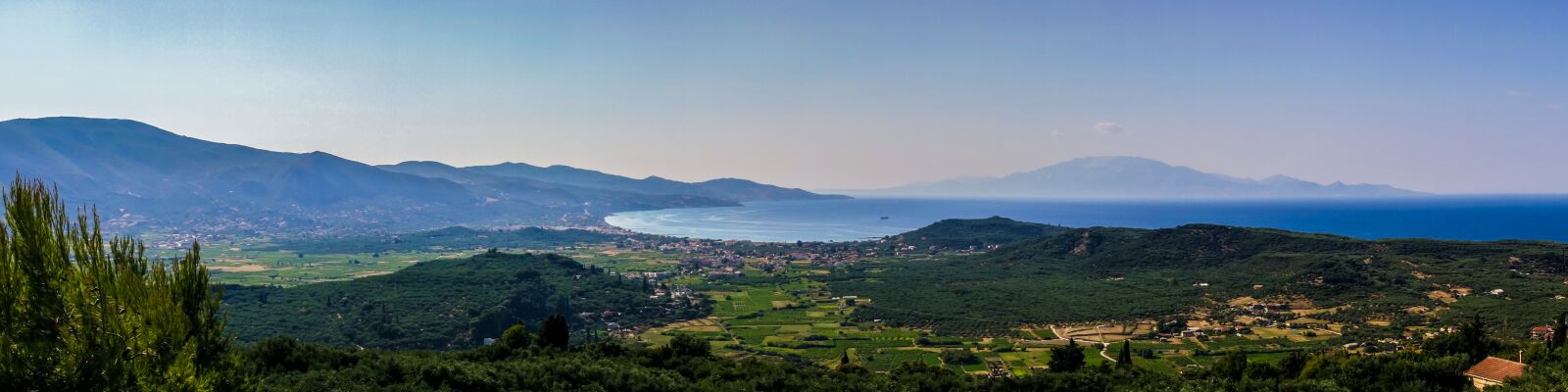 Sony Cyber-shot DSC-RX100 sample photo. Panorama, greece, sea photography