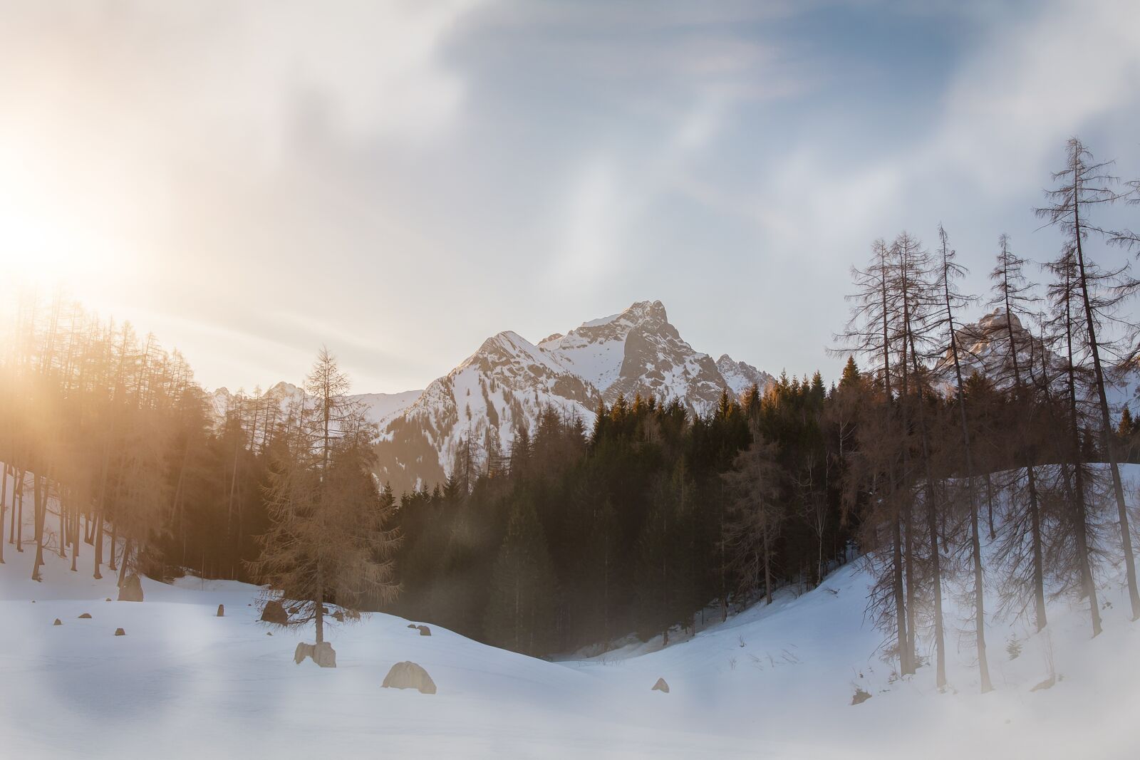 Nikon D7100 sample photo. Landscape, snow, mountains photography