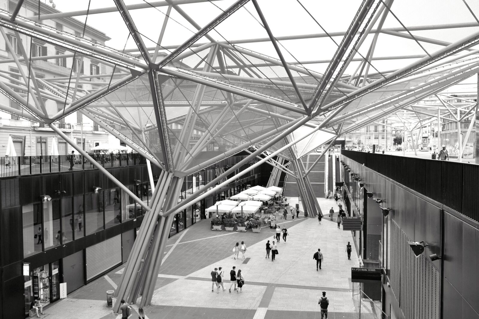 Nikon D5600 sample photo. Esplanade, architecture, shopping centre photography