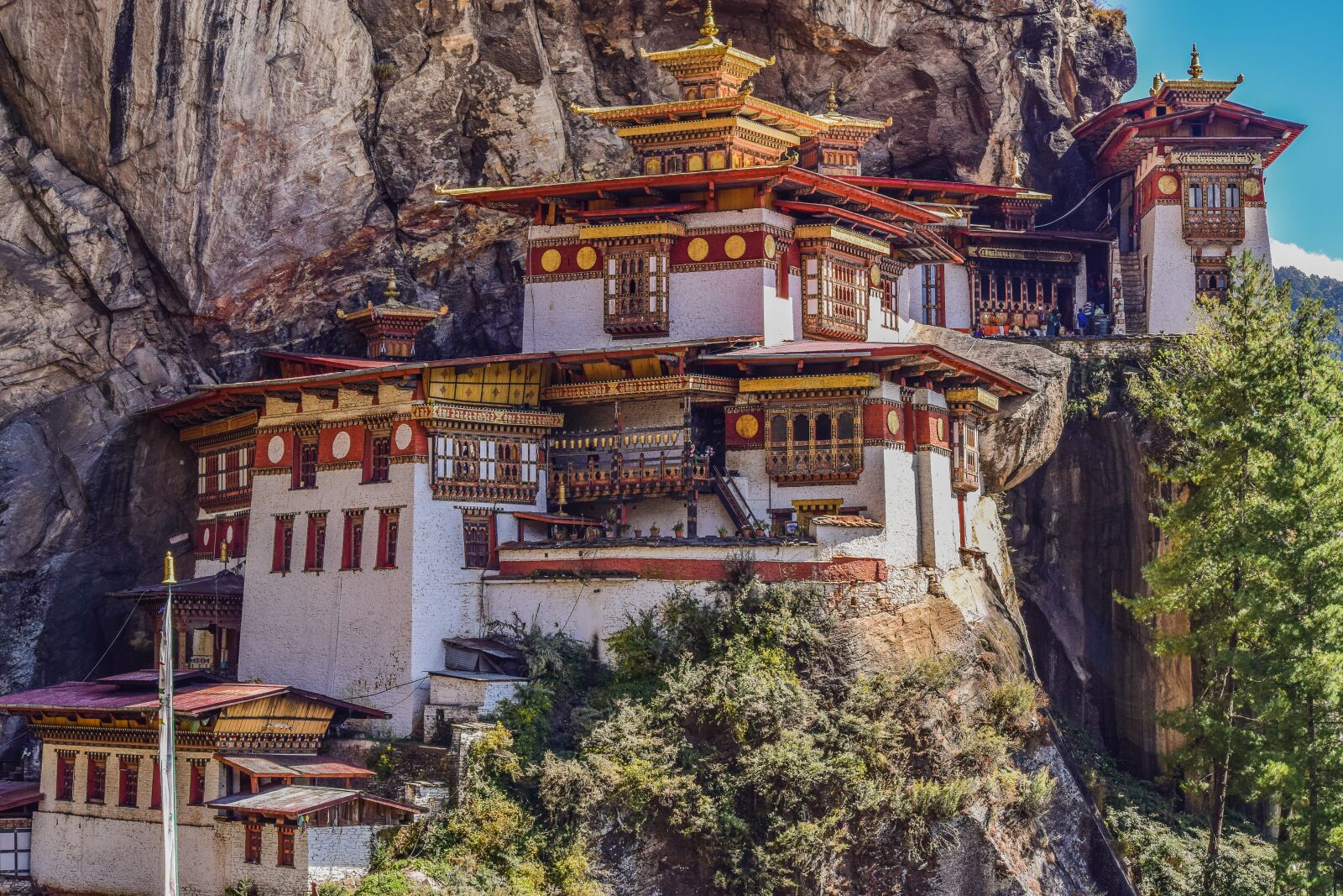 Nikon D5300 sample photo. Tigers nest, monastery, bhutan photography